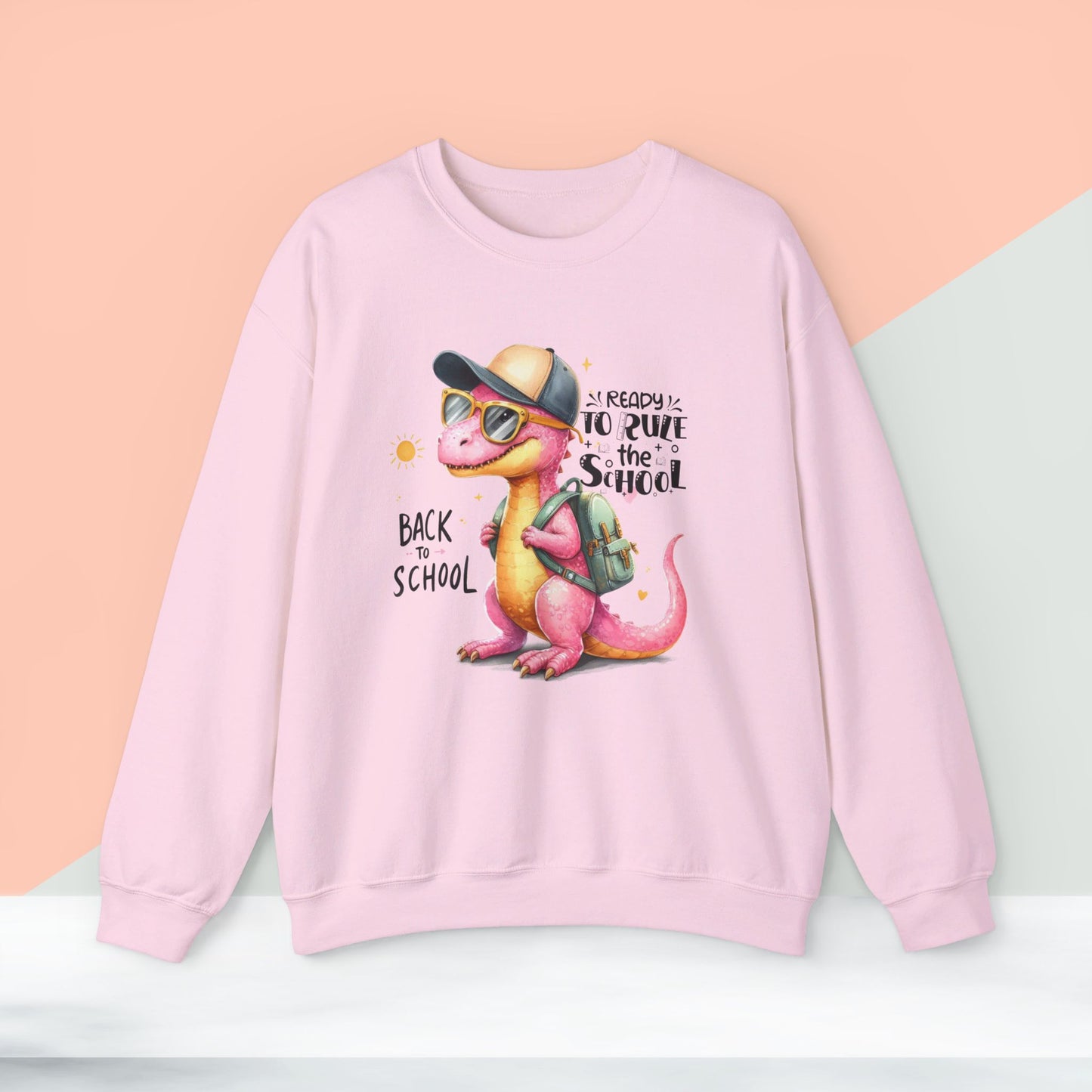 Back To school unisex heavy blend crewneck sweatshirt, We Love Teachers Sweatshirt,Teacher Back To school Sweatshirt. First Day Vibes Sweatshirt.
