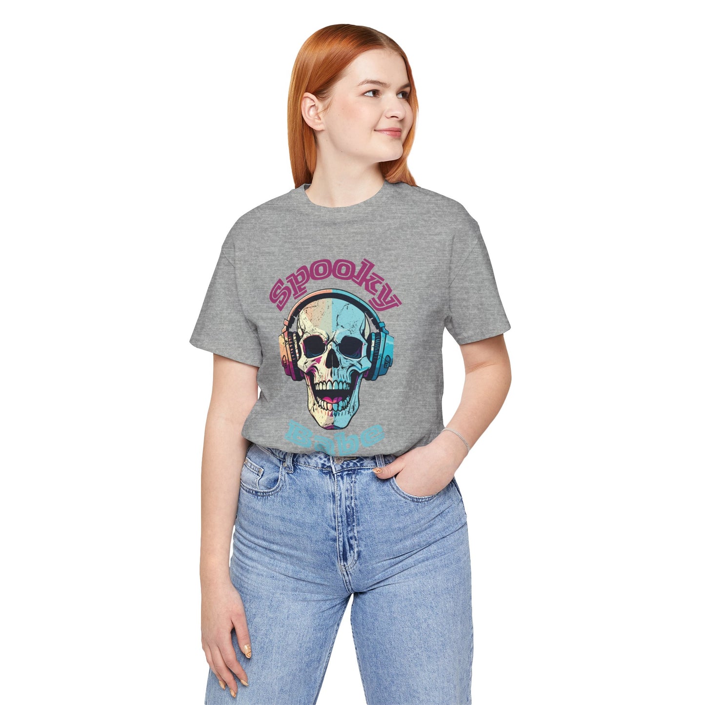 Spooky Babe Halloween T-shirt, Happy Halloween T-shirt, Trick Or Treat T-shirt, Halloween T-shirt, Cool Halloween T-shirt, Spooky T-shirt,