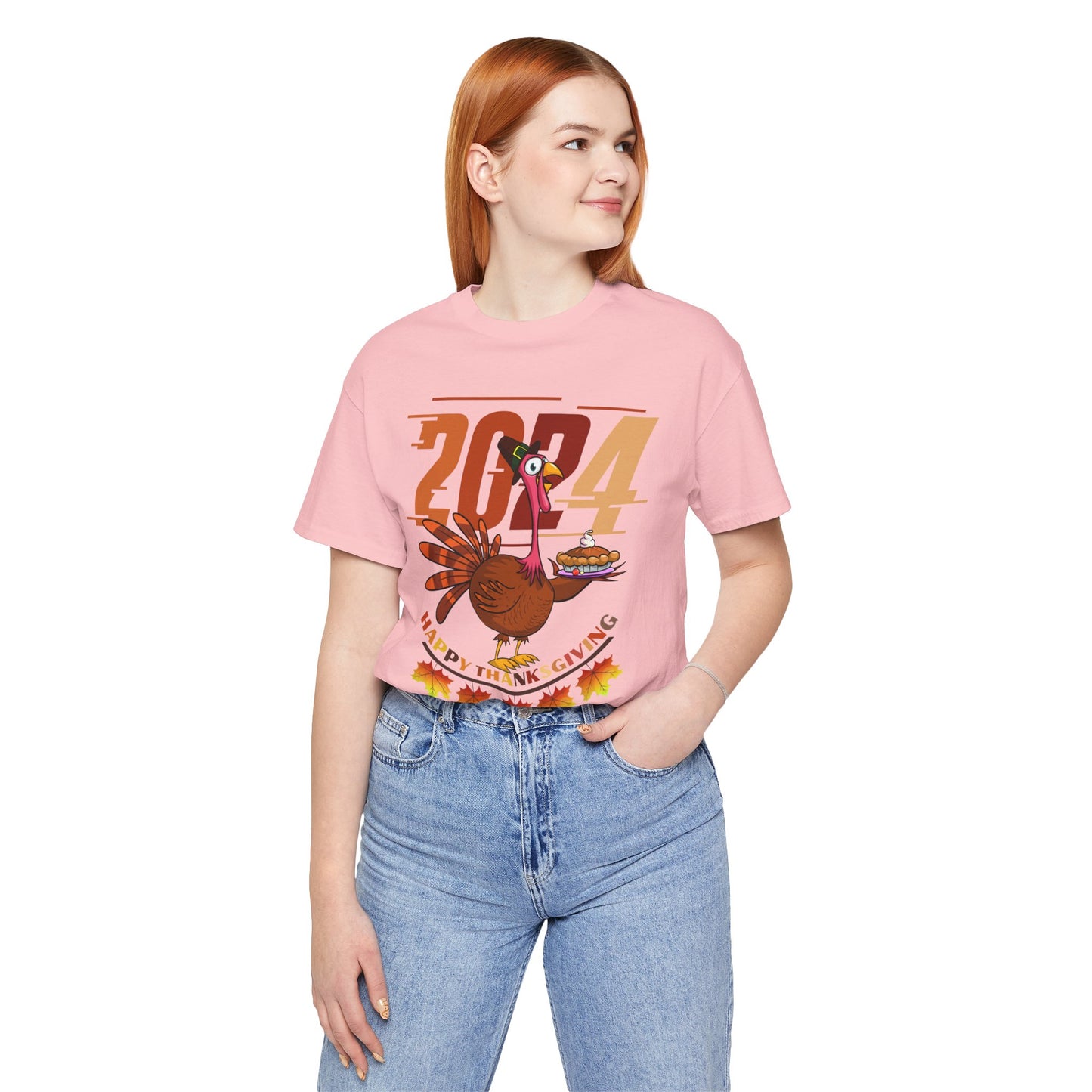 Thanksgiving T-shirt, Happy thanksgiving 2024 T-shirt, Thanksgiving Gift,Turkey Shirt, Family Thanksgiving, Holiday Outfit.