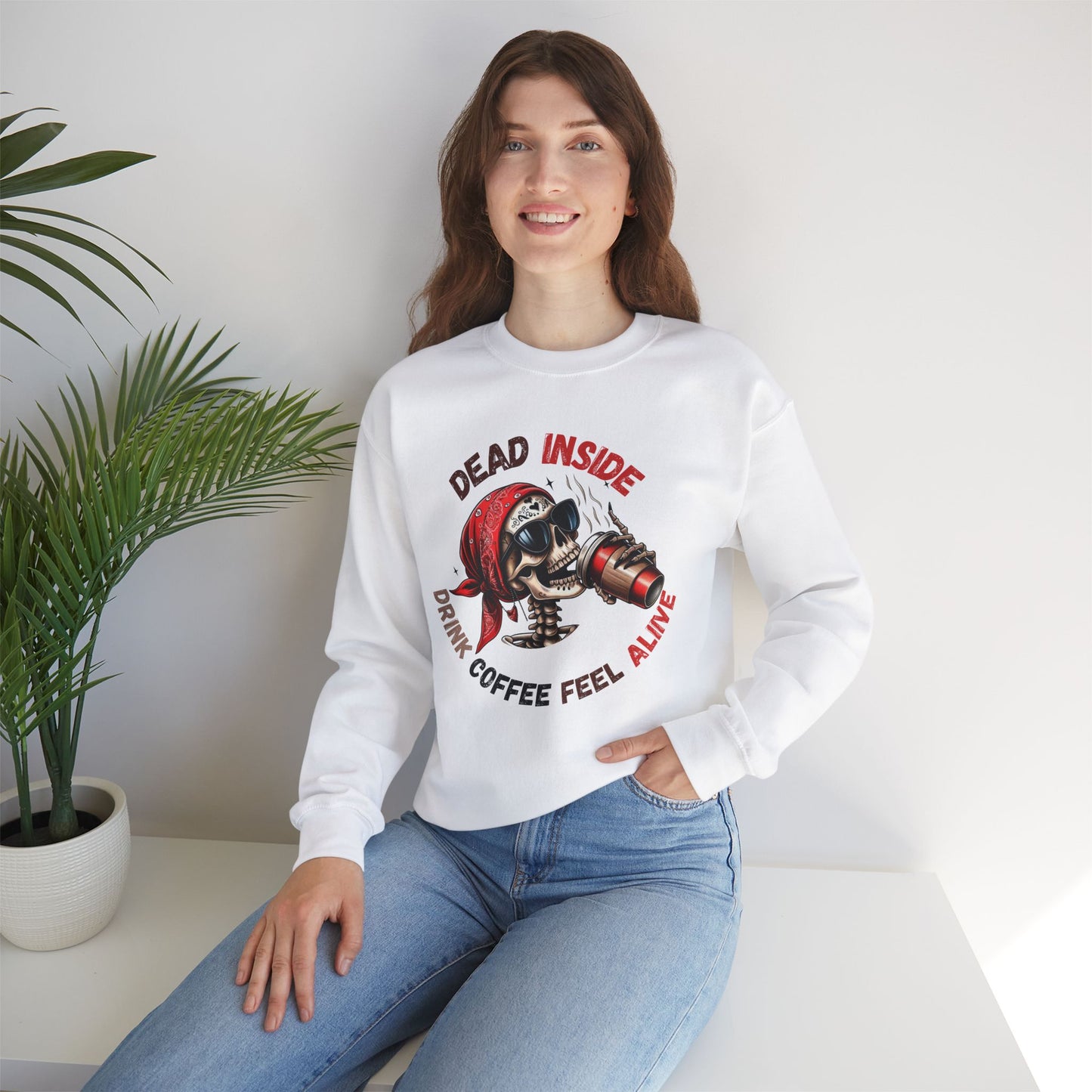 Halloween Sweatshirt, Happy Halloween Sweatshirt - Unisex Heavy Blend Crewneck, Halloween Sweatshirt, Cute Spooky Ghost sweatshirt.
