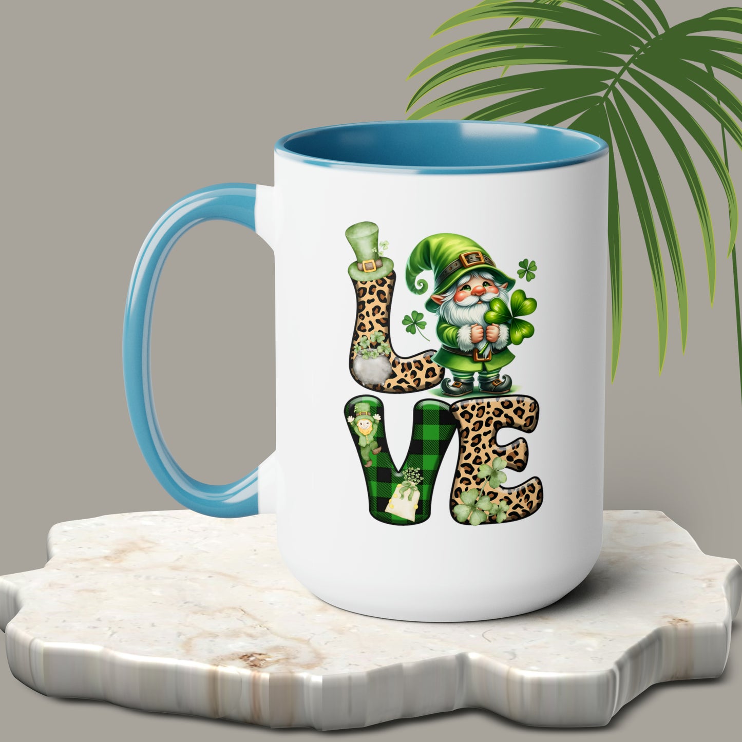 St Patrick's Day two-Tone Coffee Mugs, 15oz