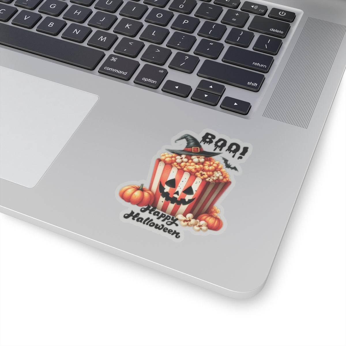 Boo Happy Halloween Kiss-Cut Stickers, Happy Halloween Kiss-Cut Stickers, Spooky Season Kiss-Cut Stickers, Trick Or Treat Halloween Kiss-Cut Stickers.