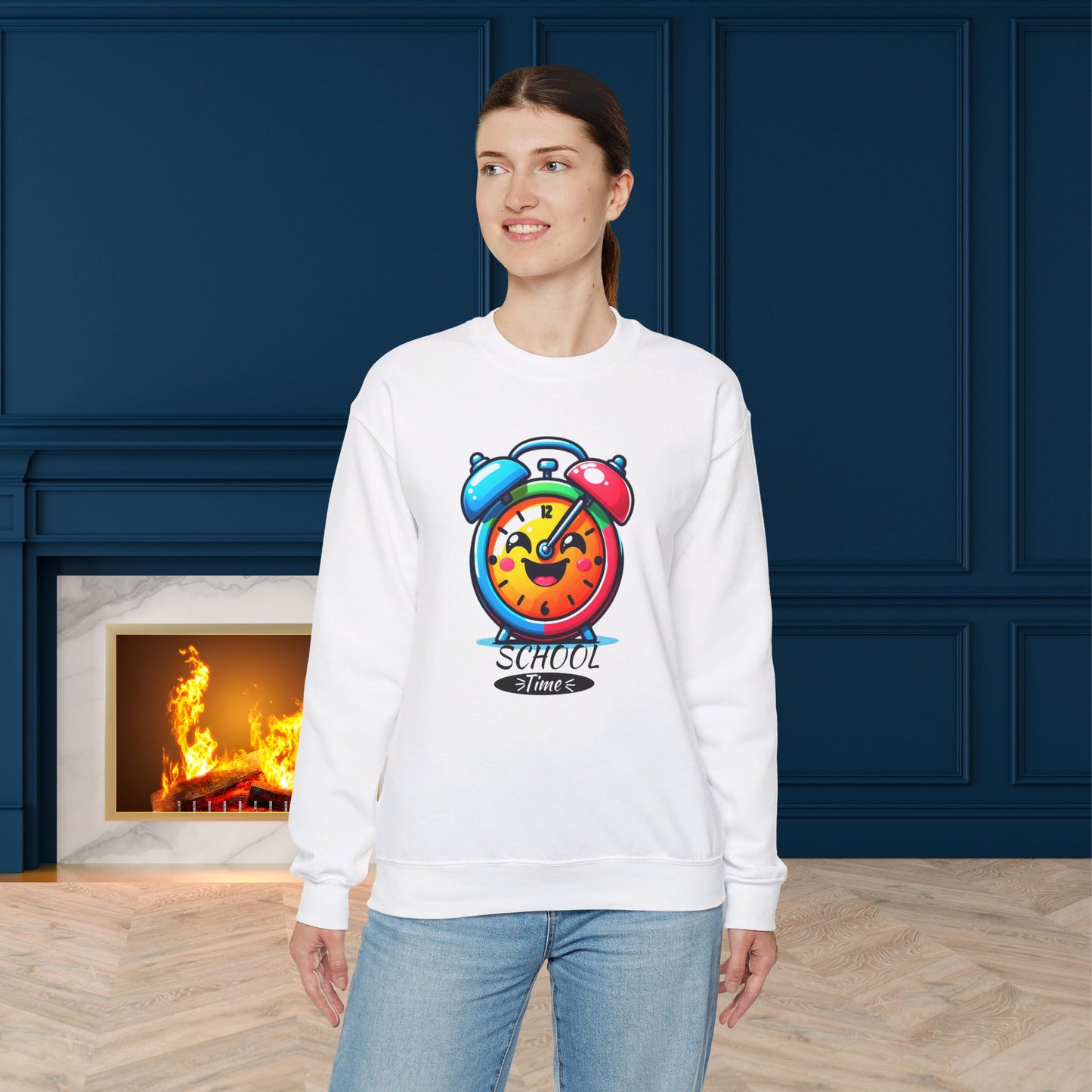 We Love Teachers Sweatshirt, Back To school unisex heavy blend crewneck sweatshirt, Teacher Back To school Sweatshirt. First Day Vibes Sweatshirt.
