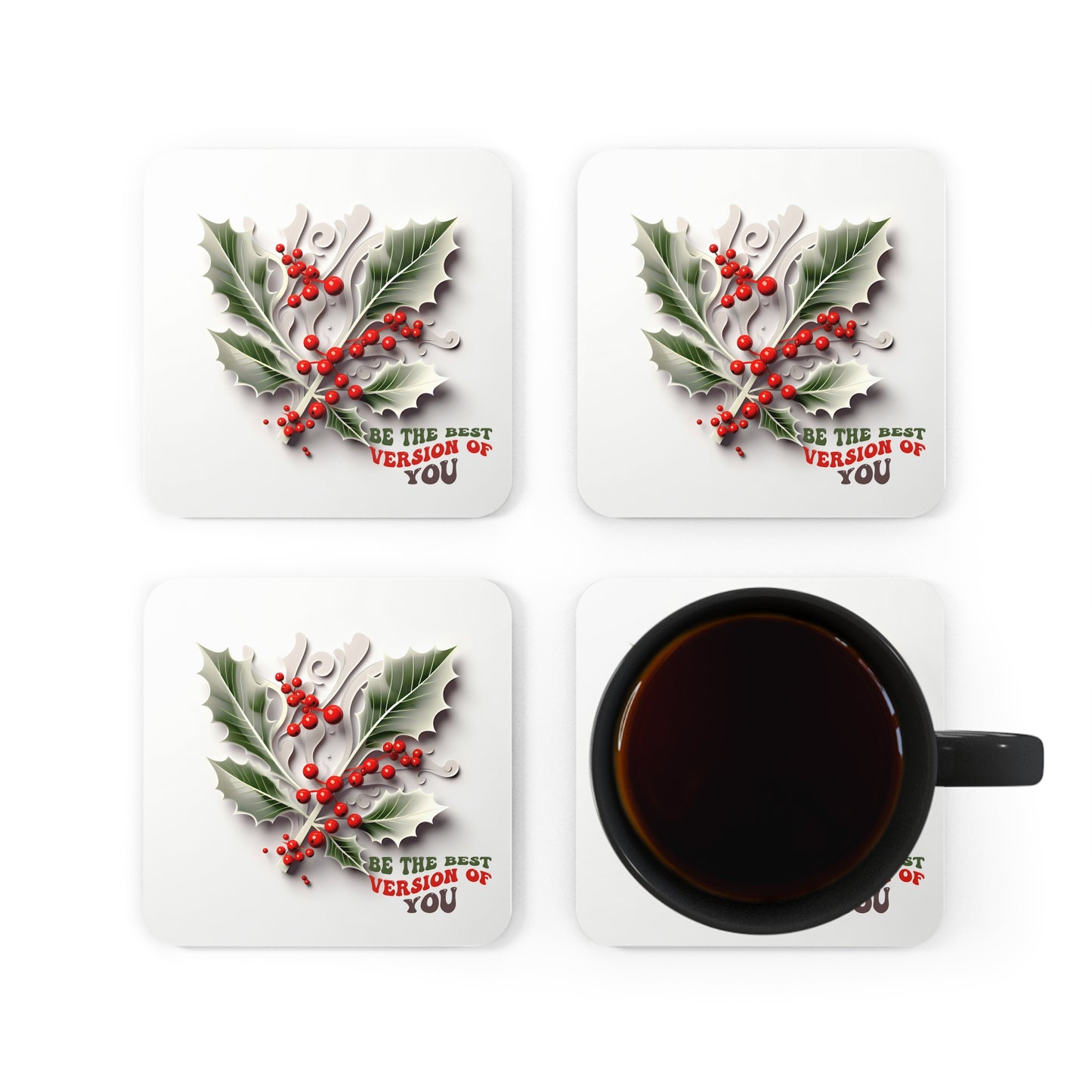 Corkwood Coaster Set