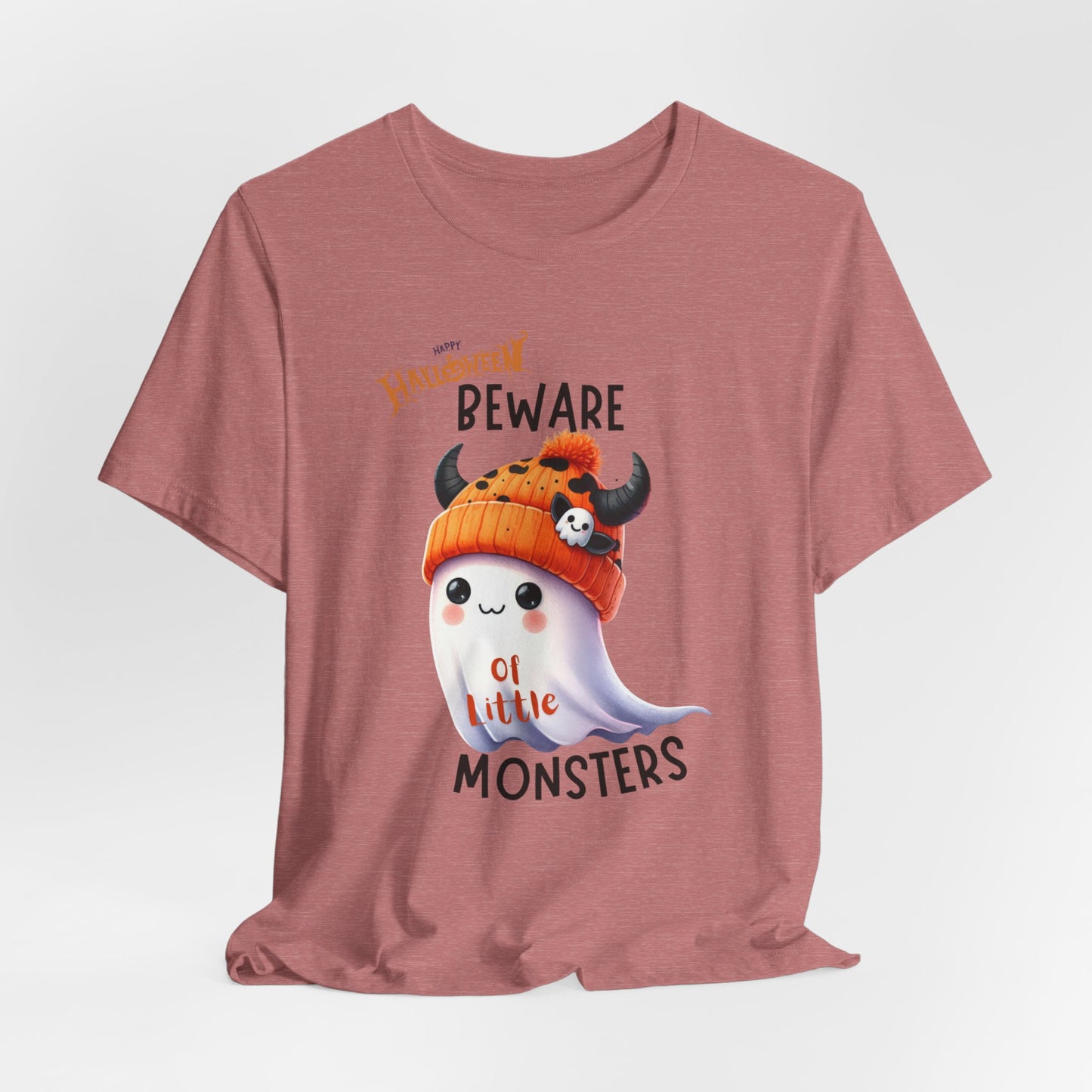 Beware Of Little Monsters T-shirt, Happy Halloween Skeleton T-shirt, Happy Halloween T-shirt, Trick Or Treat T-shirt, Halloween T-shirt, Cool Halloween T-shirt, Spooky T-shirt,