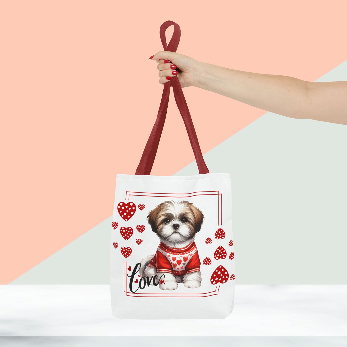Happy Valentines Day Tote Bag