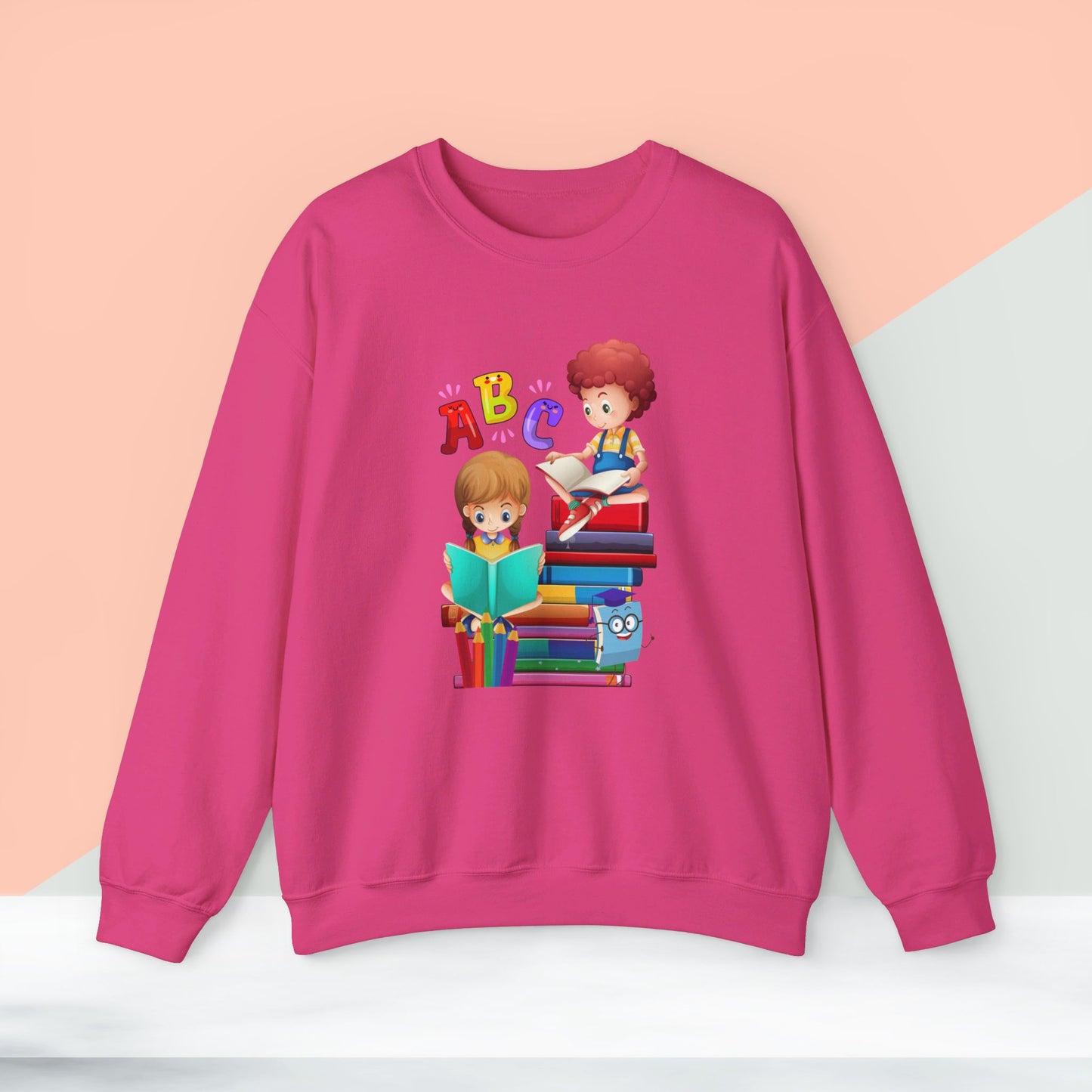 We Love Teachers Sweatshirt, Back To school unisex heavy blend crewneck sweatshirt, Teacher Back To school Sweatshirt. First Day Vibes Sweatshirt.