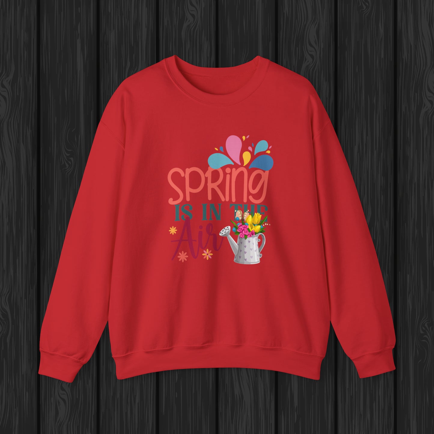 Spring The Is In The Air Unisex Crewneck Sweatshirt