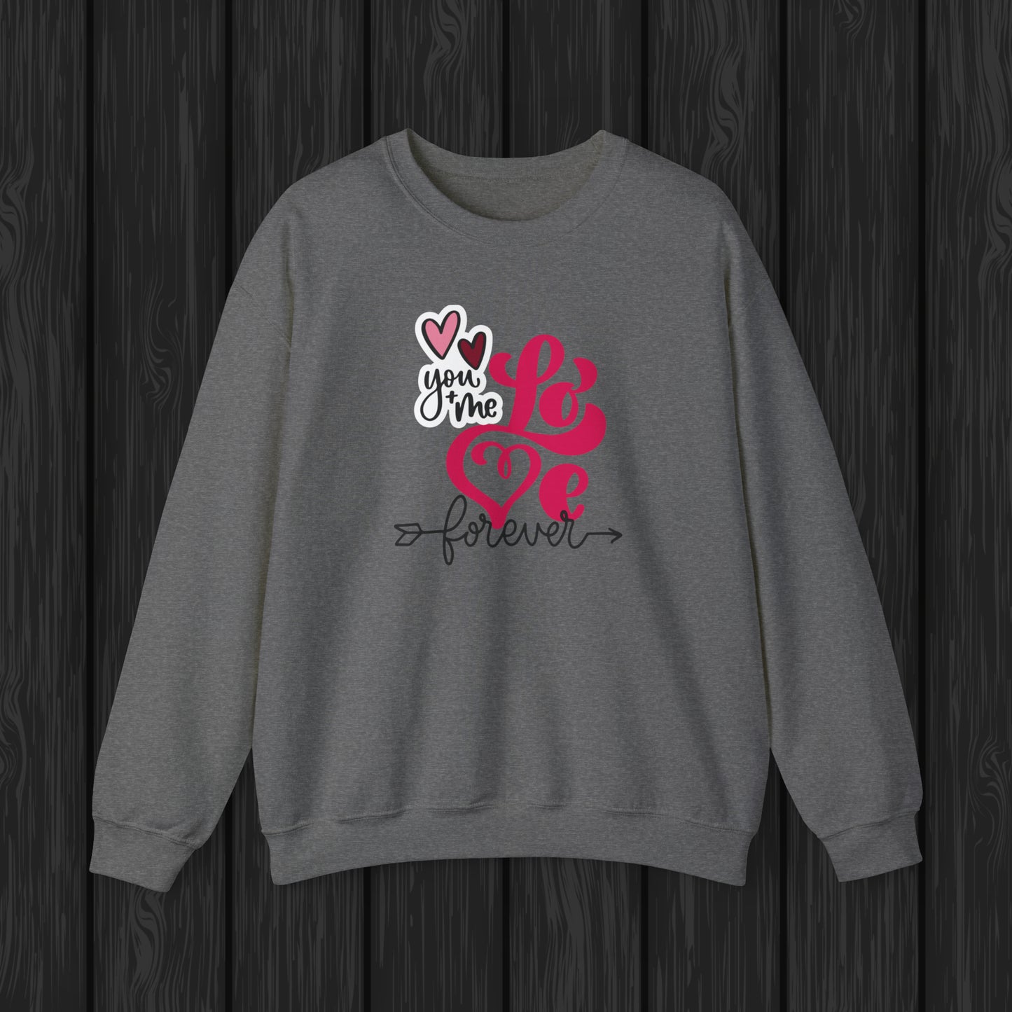 Happy valentines day Unisex Heavy Blend™ Crewneck Sweatshirt
