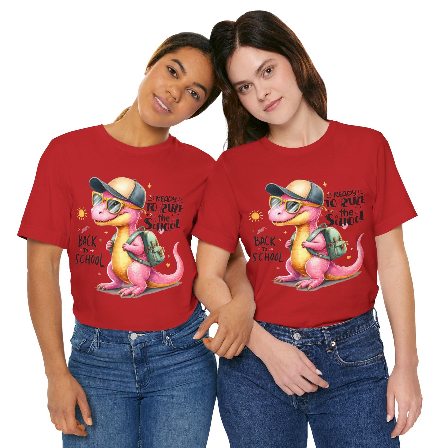 Ready To Rule The School T-shirt, Back To School T-Shirt, Teacher Back To school unisex jersey short sleeve.First Day Vibes T-Shirt.