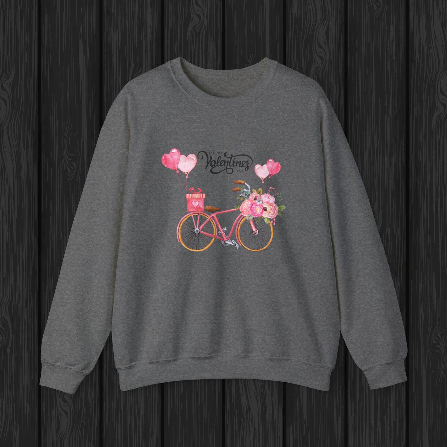 Happy valentines day Unisex Heavy Blend™ Crewneck Sweatshirt