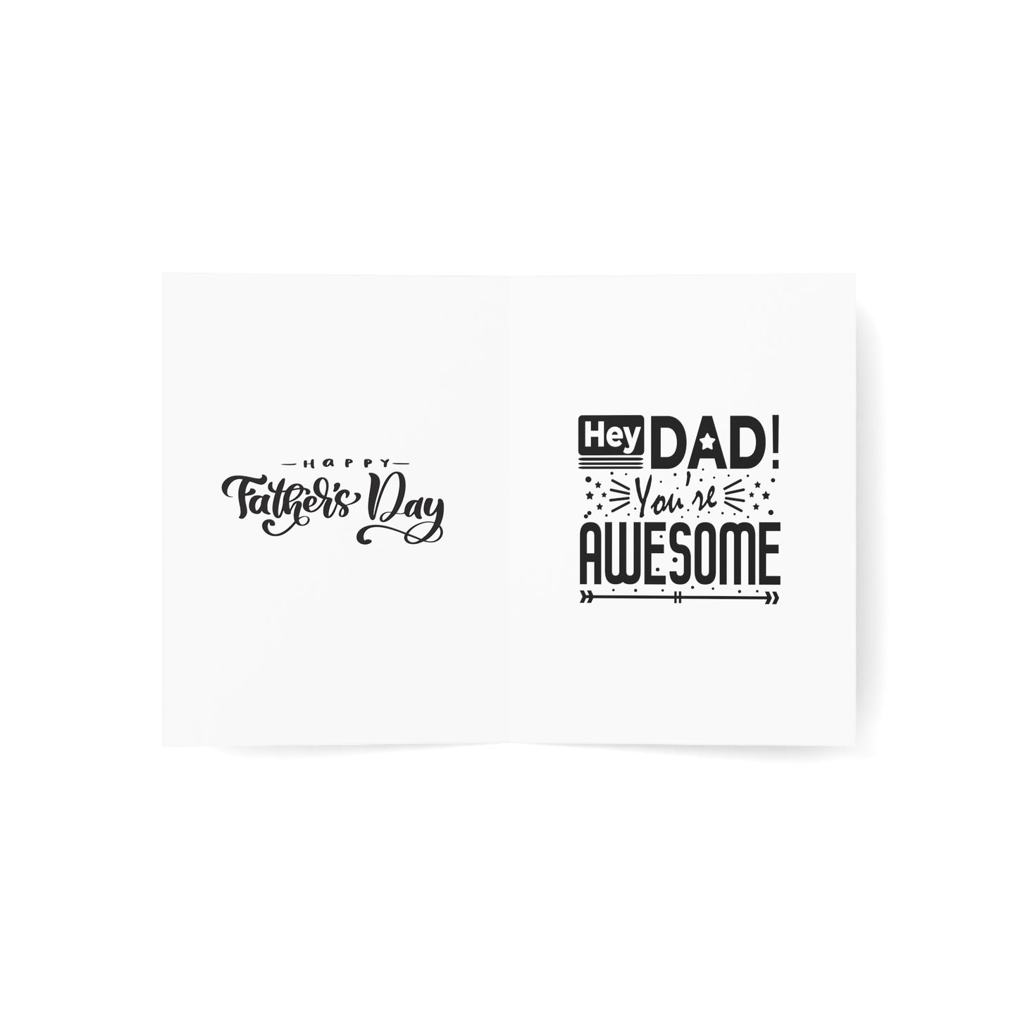 Happy Father's Day Greeting Cards (1, 10, 30, and 50pcs)