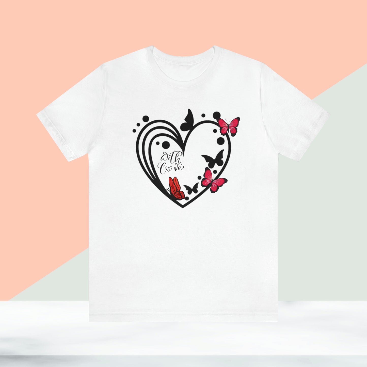 Happy valentines day Unisex Jersey Short Sleeve Tee