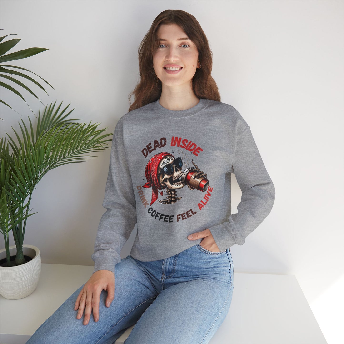 Halloween Sweatshirt, Happy Halloween Sweatshirt - Unisex Heavy Blend Crewneck, Halloween Sweatshirt, Cute Spooky Ghost sweatshirt.