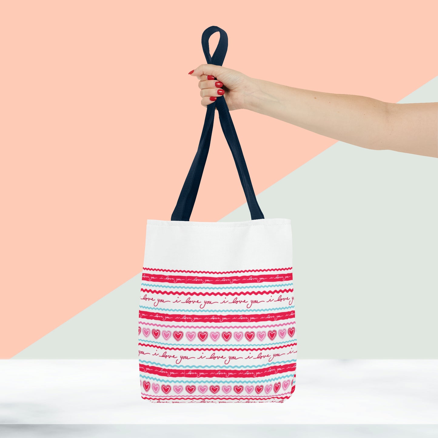 Happy Valentines Day Tote Bag
