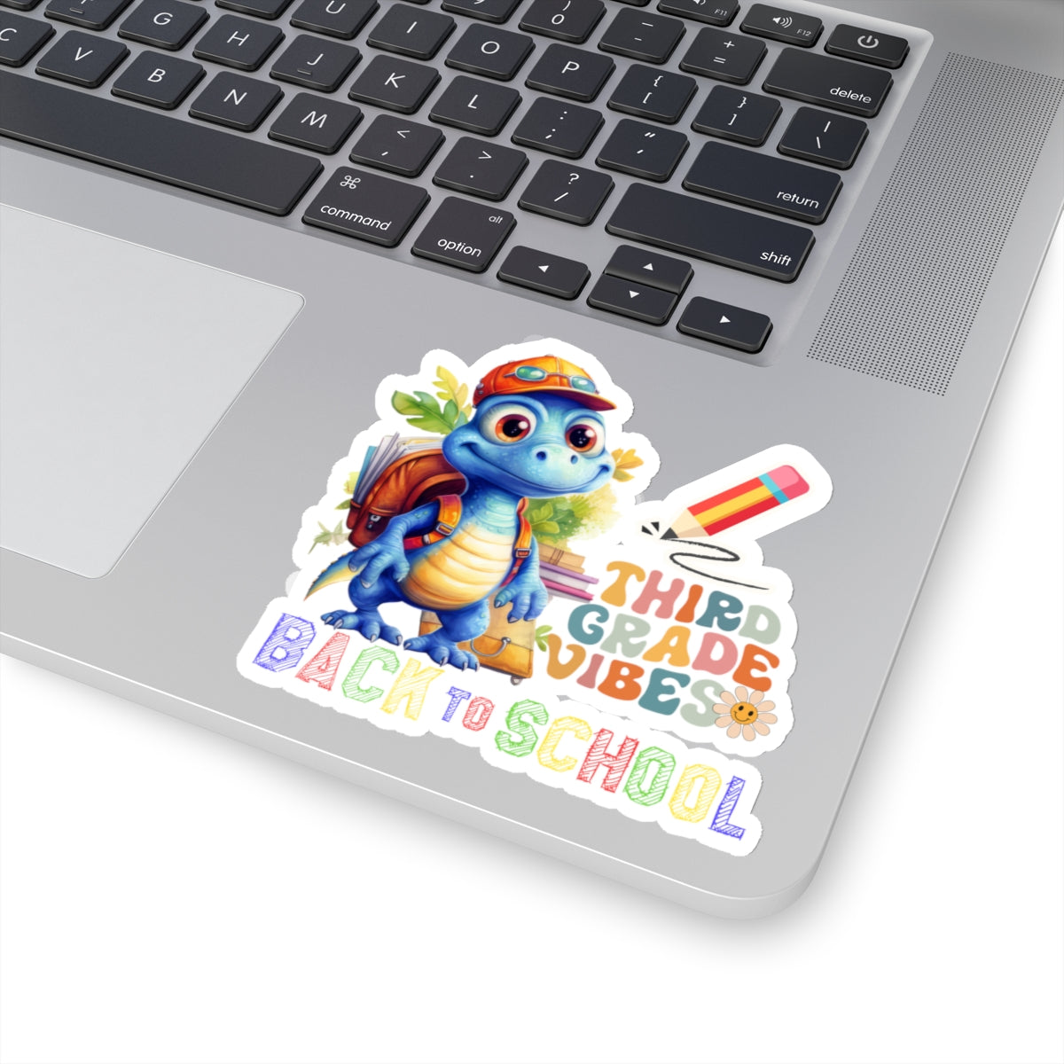 Third Grade Vibes Back To School Kiss-Cut Stickers, First Grade Squad Kiss-Cut Stickers, Gift for First graders, Ready for School, Back to Learning.