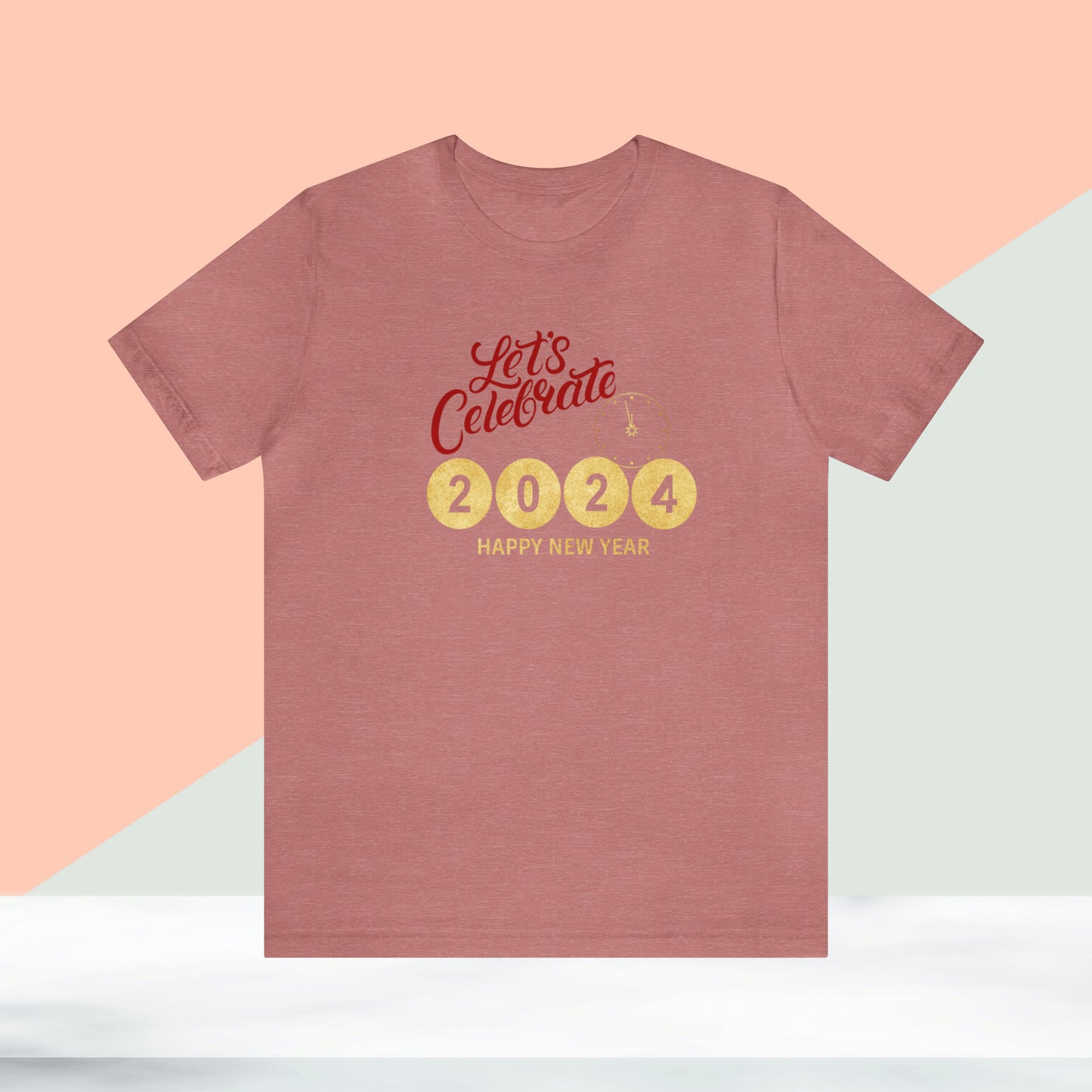 Happy New Year Unisex Jersey Short Sleeve Tee
