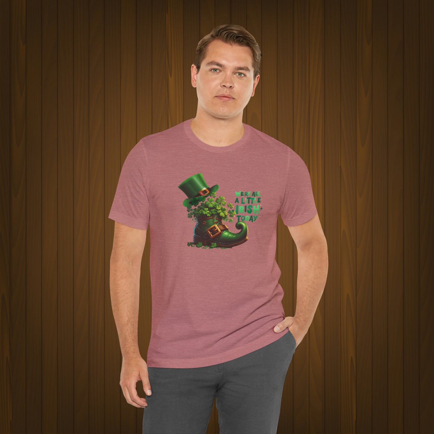 St Patrick's Day Unisex Jersey Short Sleeve Tee