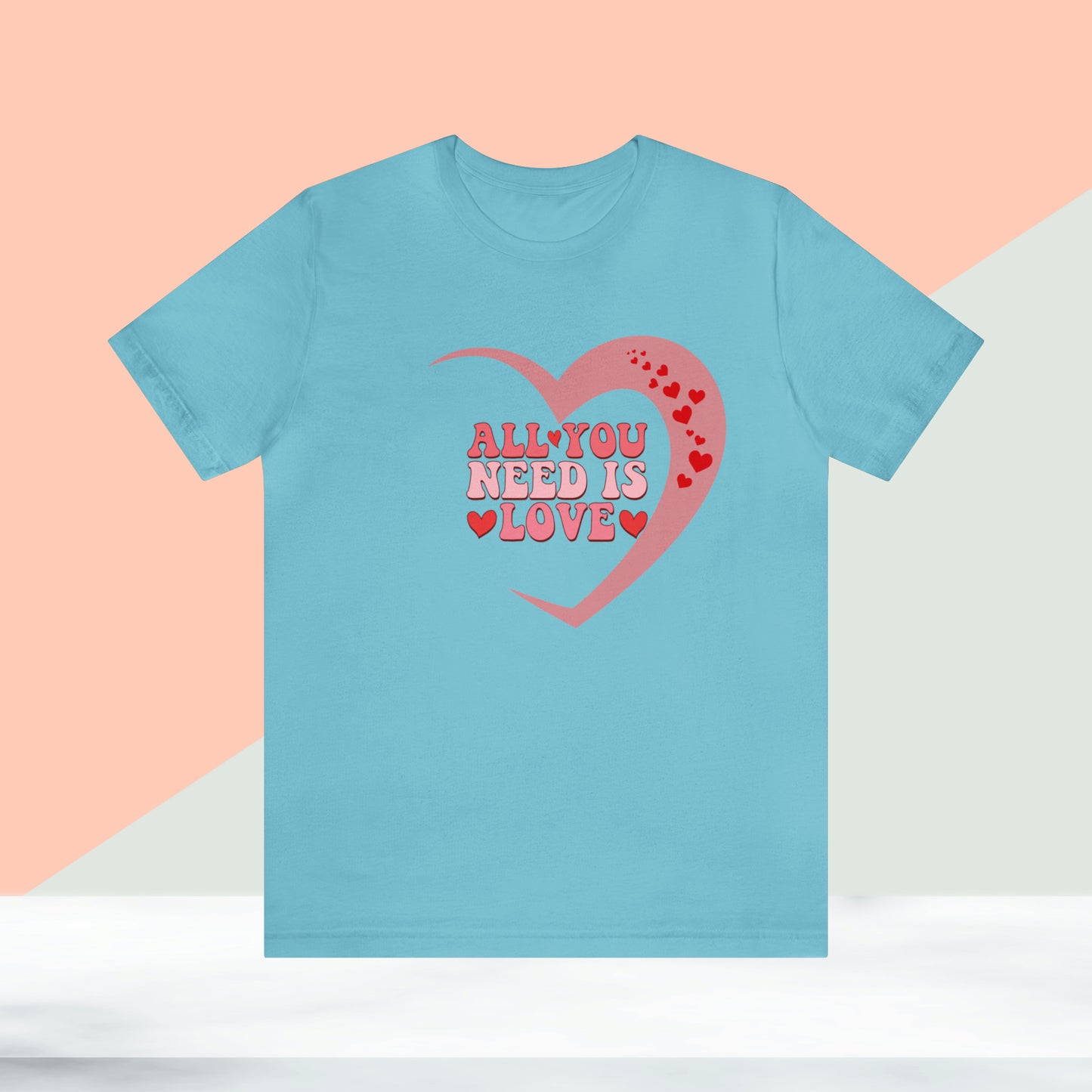 Happy valentines day Unisex Jersey Short Sleeve Tee