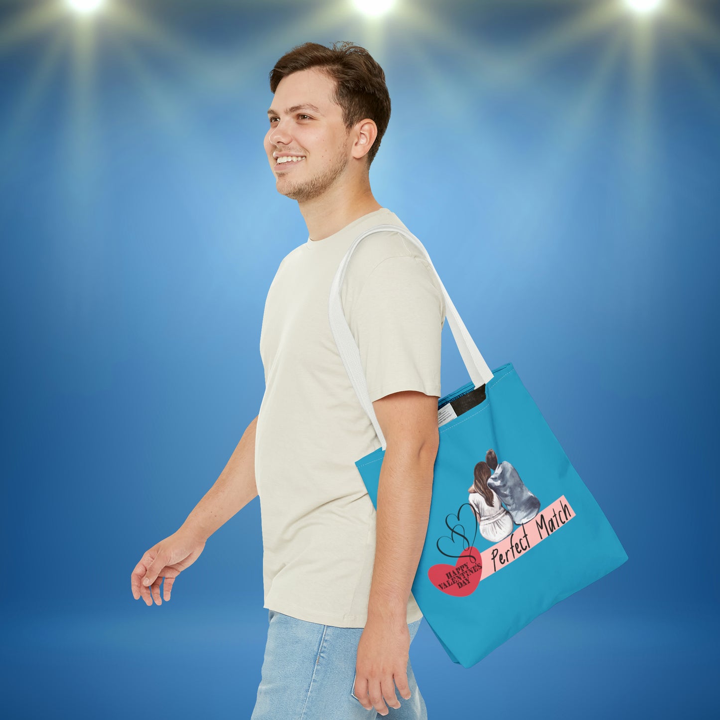 Happy Valentines Day Tote Bag