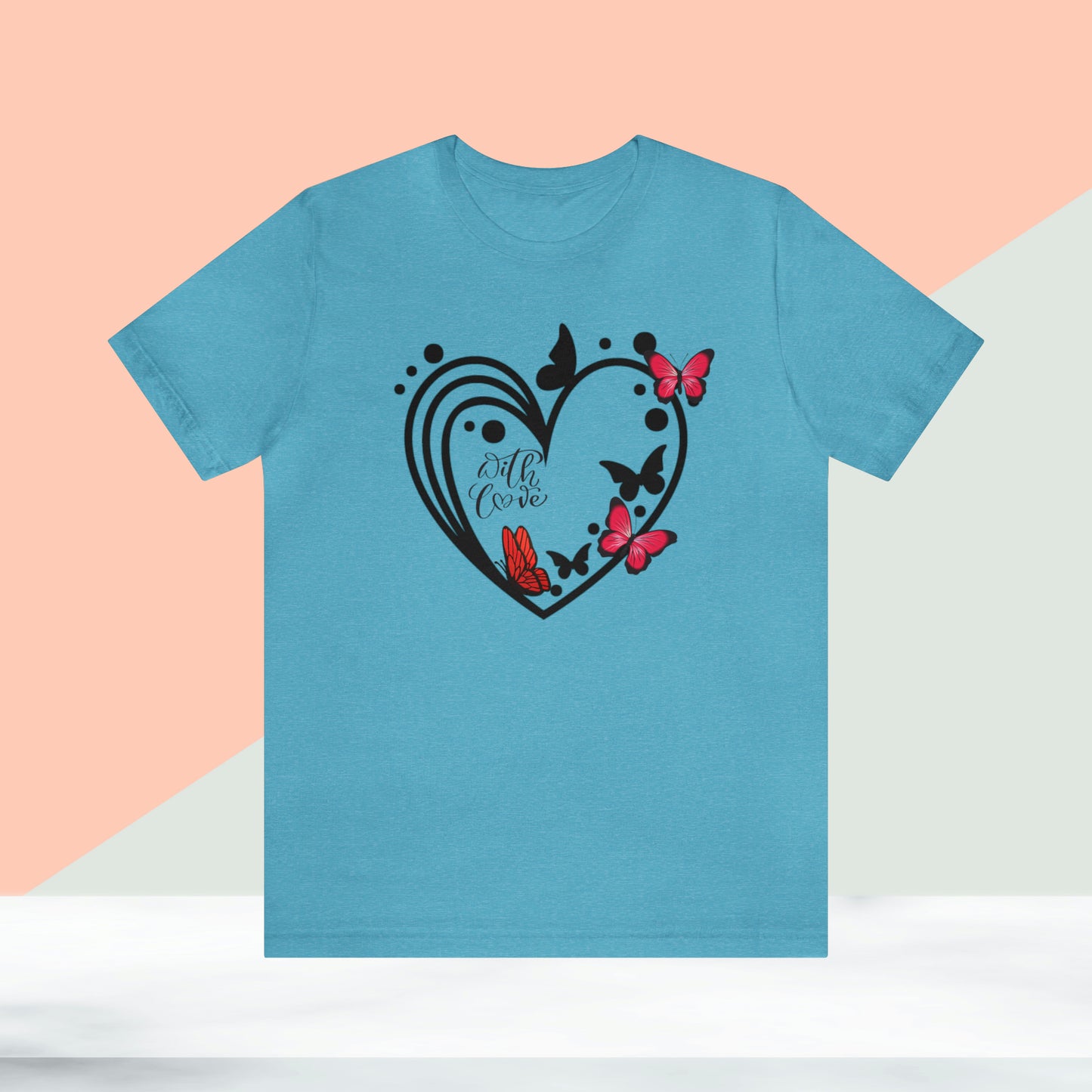 Happy valentines day Unisex Jersey Short Sleeve Tee