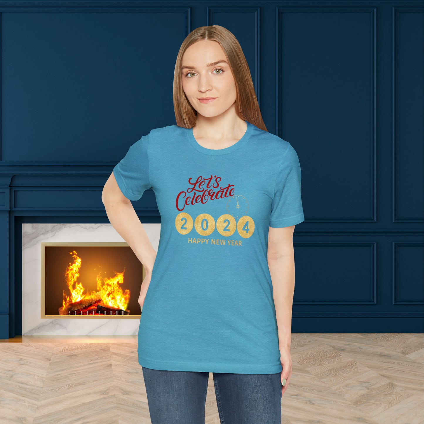 Happy New Year Unisex Jersey Short Sleeve Tee