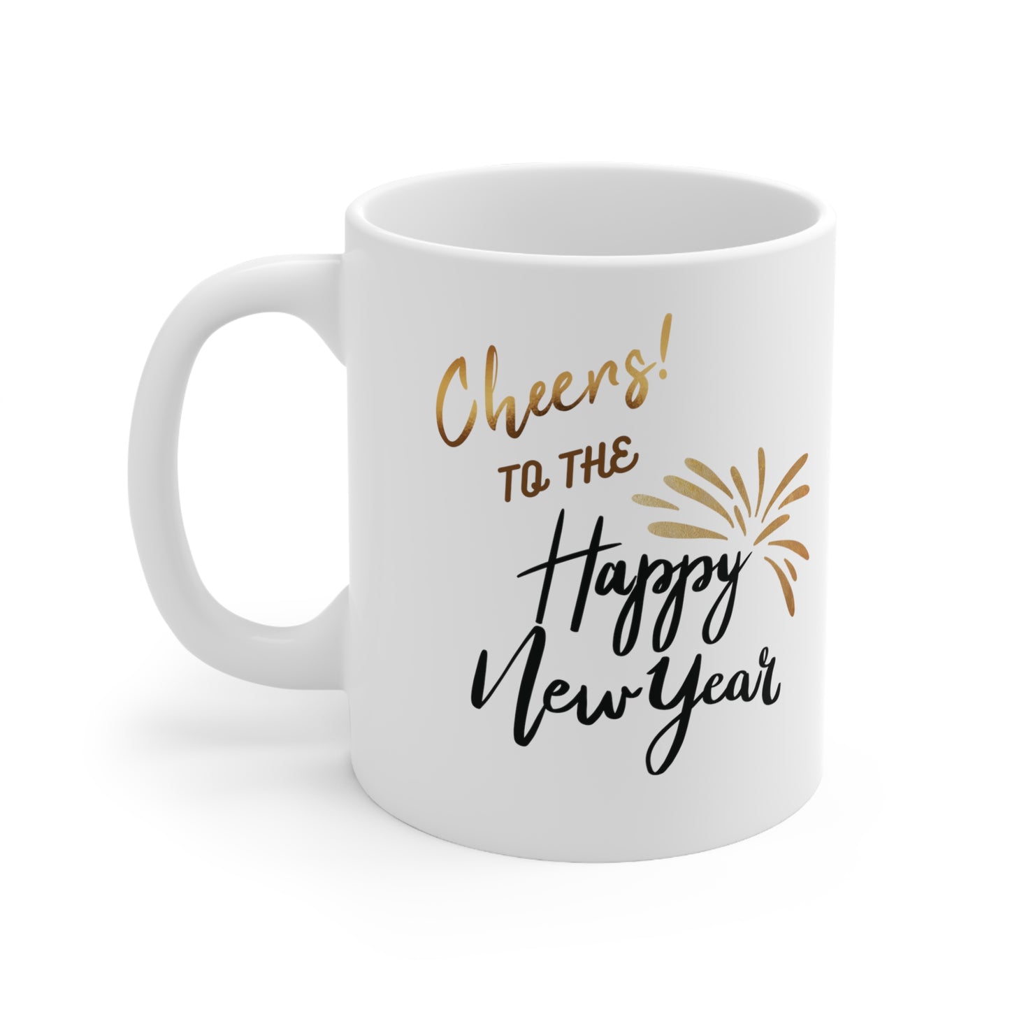 Happy New Year Ceramic Mug 11oz