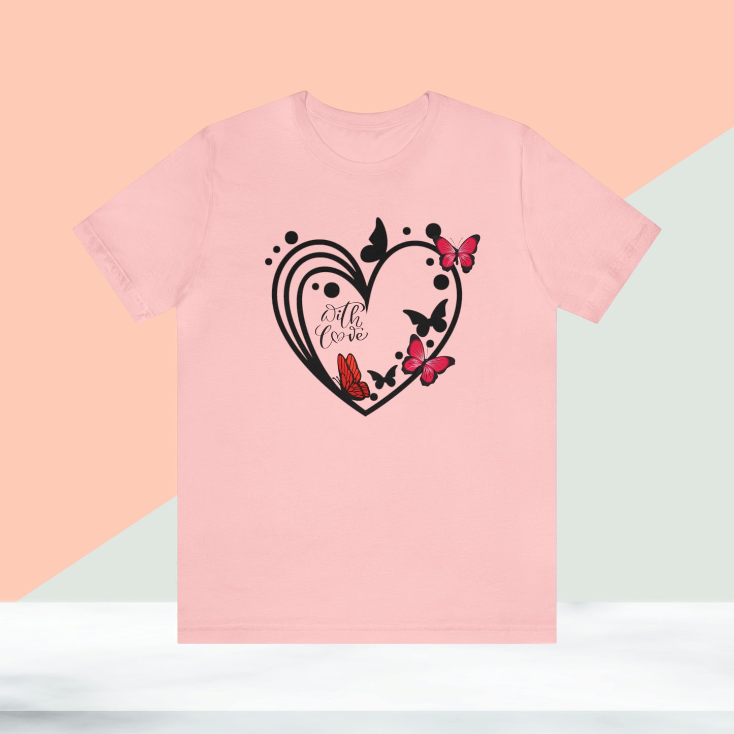 Happy valentines day Unisex Jersey Short Sleeve Tee