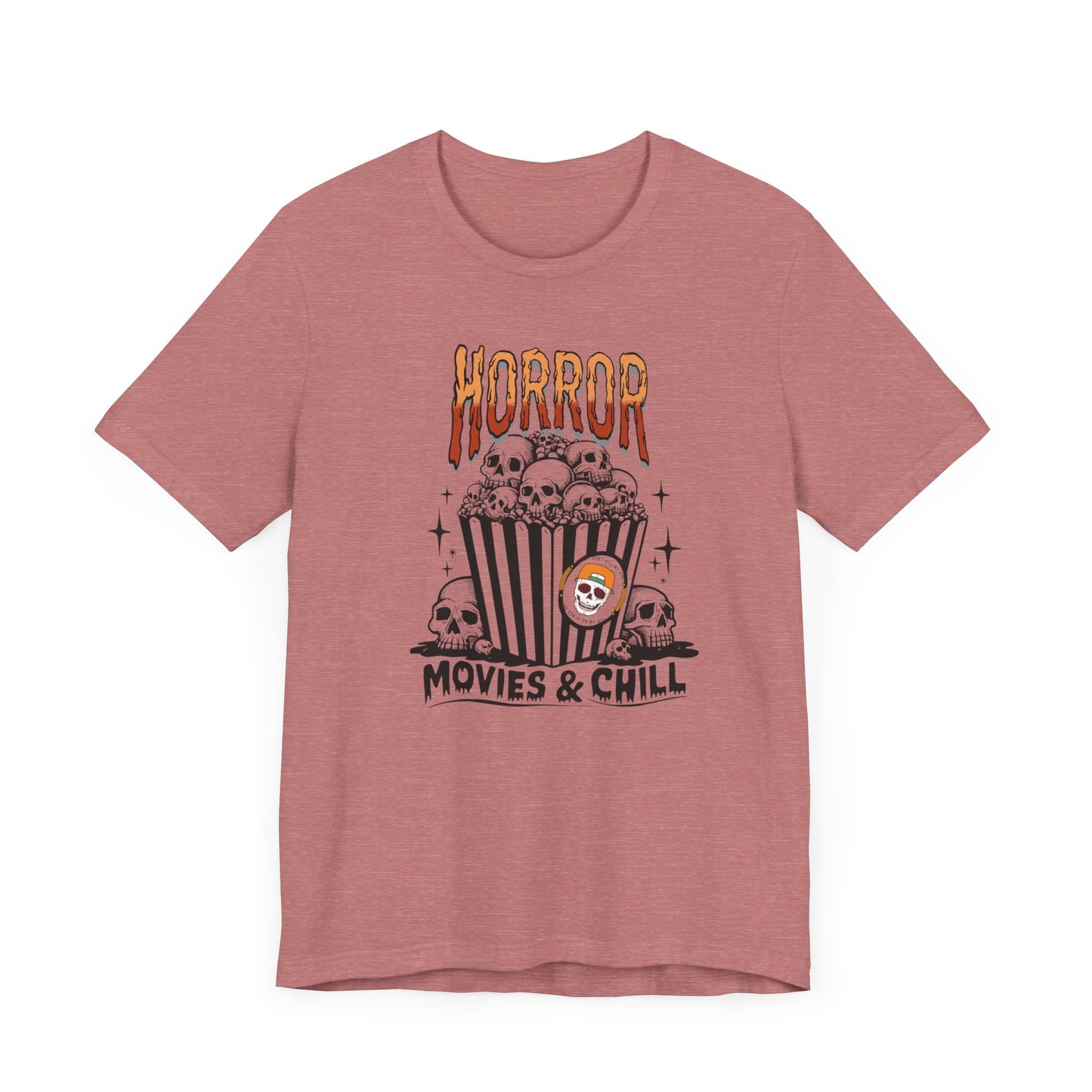 Horror Movies & Chill T-shirt, Happy Halloween T-shirt, Trick Or Treat T-shirt, Halloween T-shirt, Cool Halloween T-shirt, Spooky T-shirt,