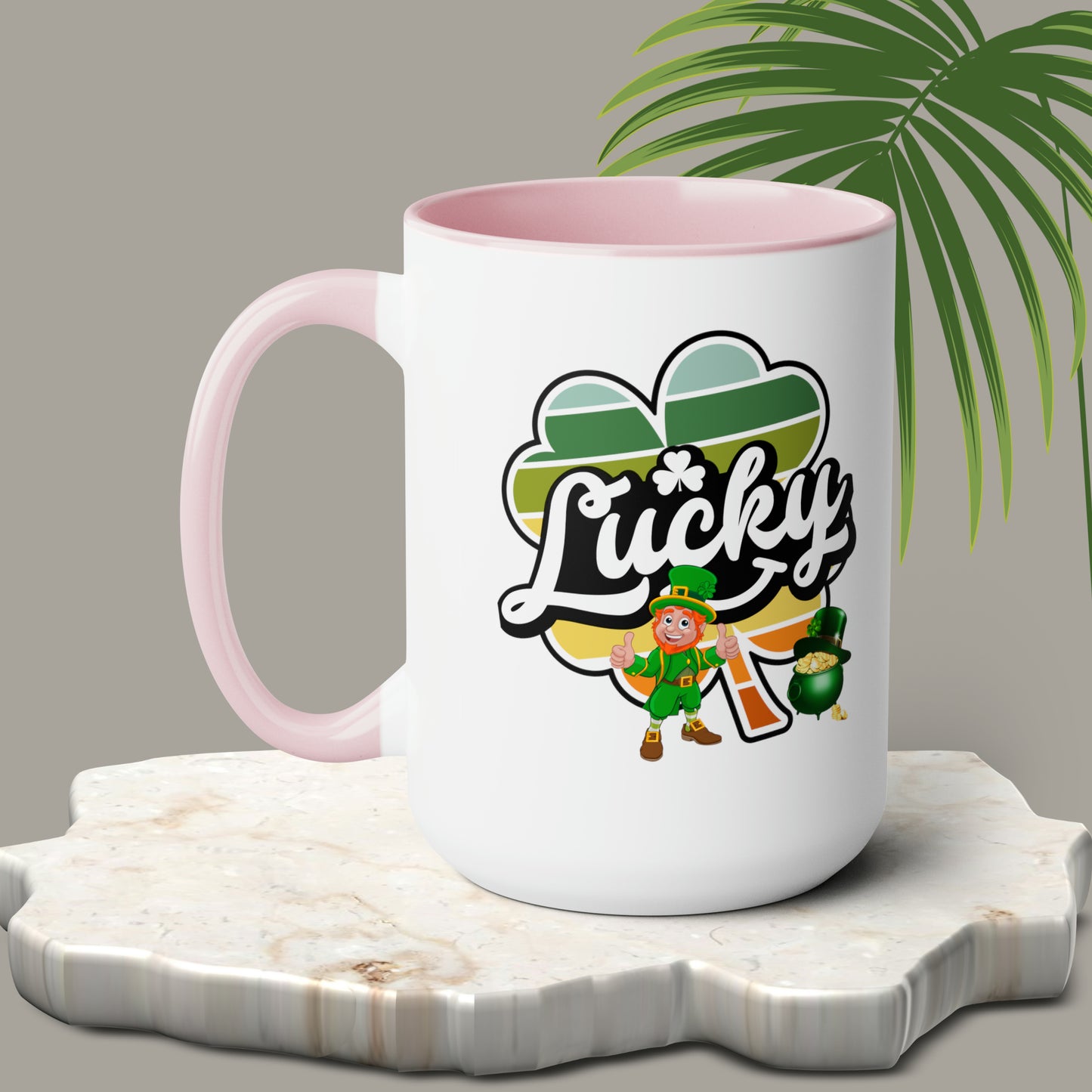 St Patrick's Day two-Tone Coffee Mugs, 15oz