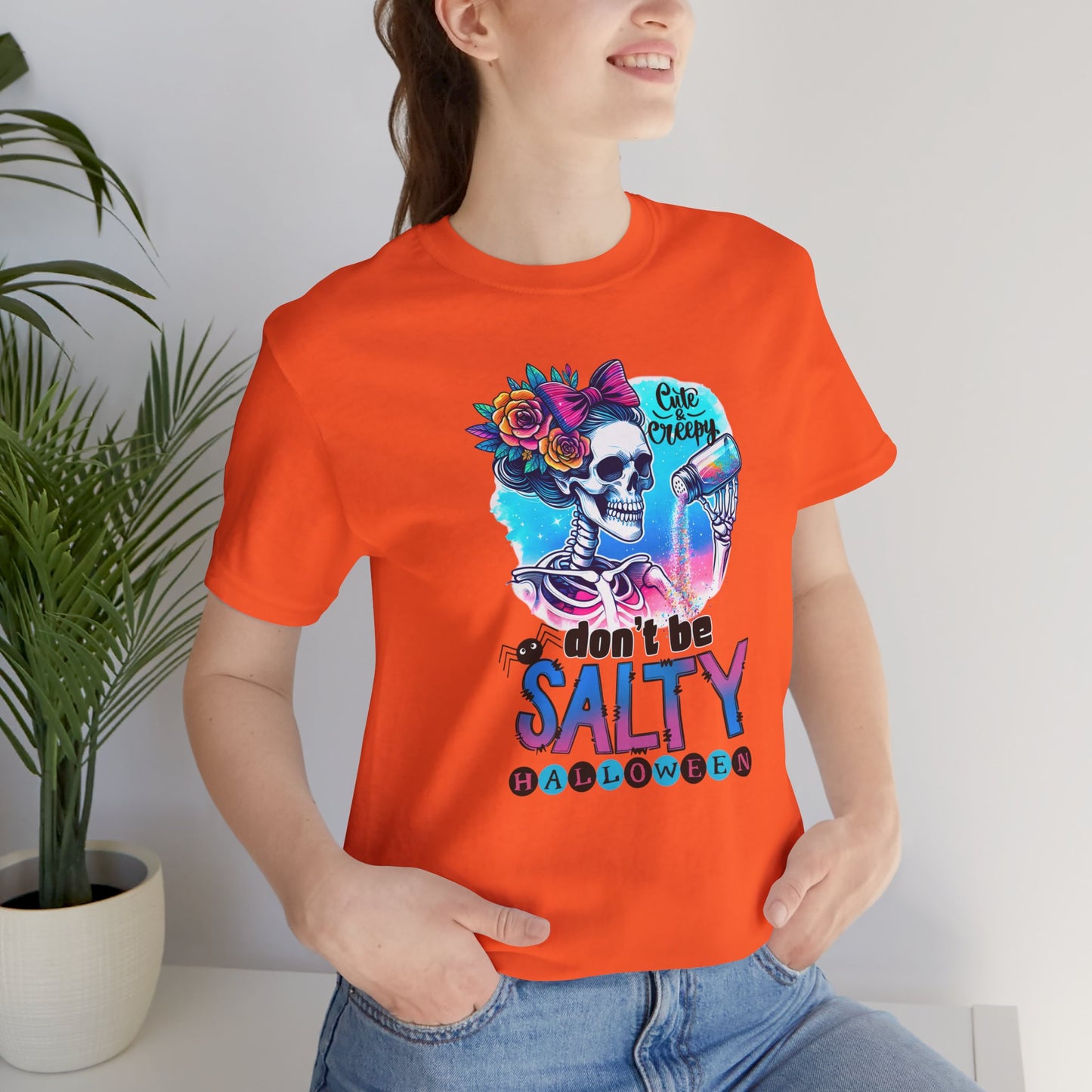 Don't Be Salty Halloween T-shirt, Happy Halloween T-shirt, Trick Or Treat T-shirt, Halloween T-shirt, Cool Halloween T-shirt, Spooky T-shirt,