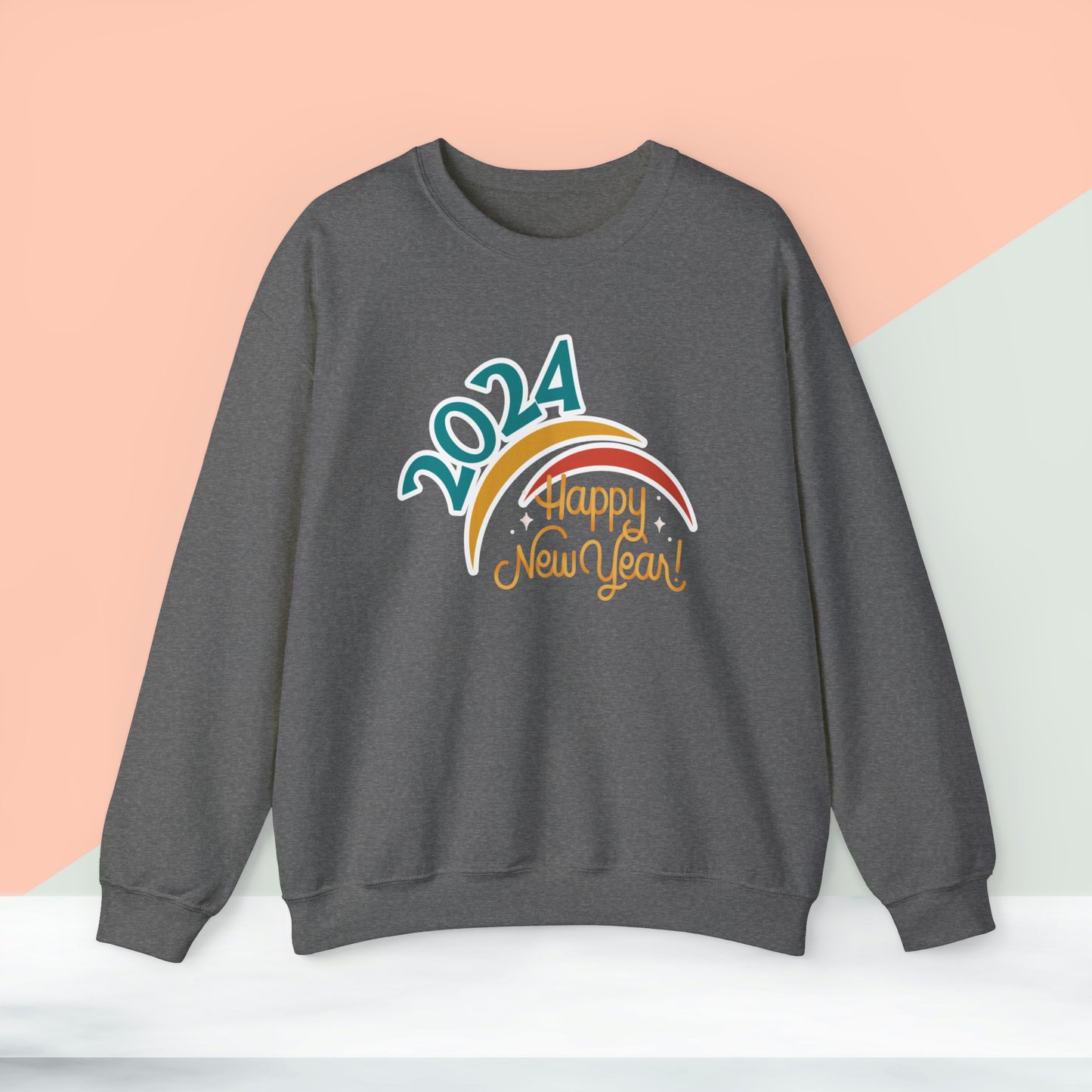 Happy New Year Unisex Heavy Blend™ Crewneck Sweatshirt