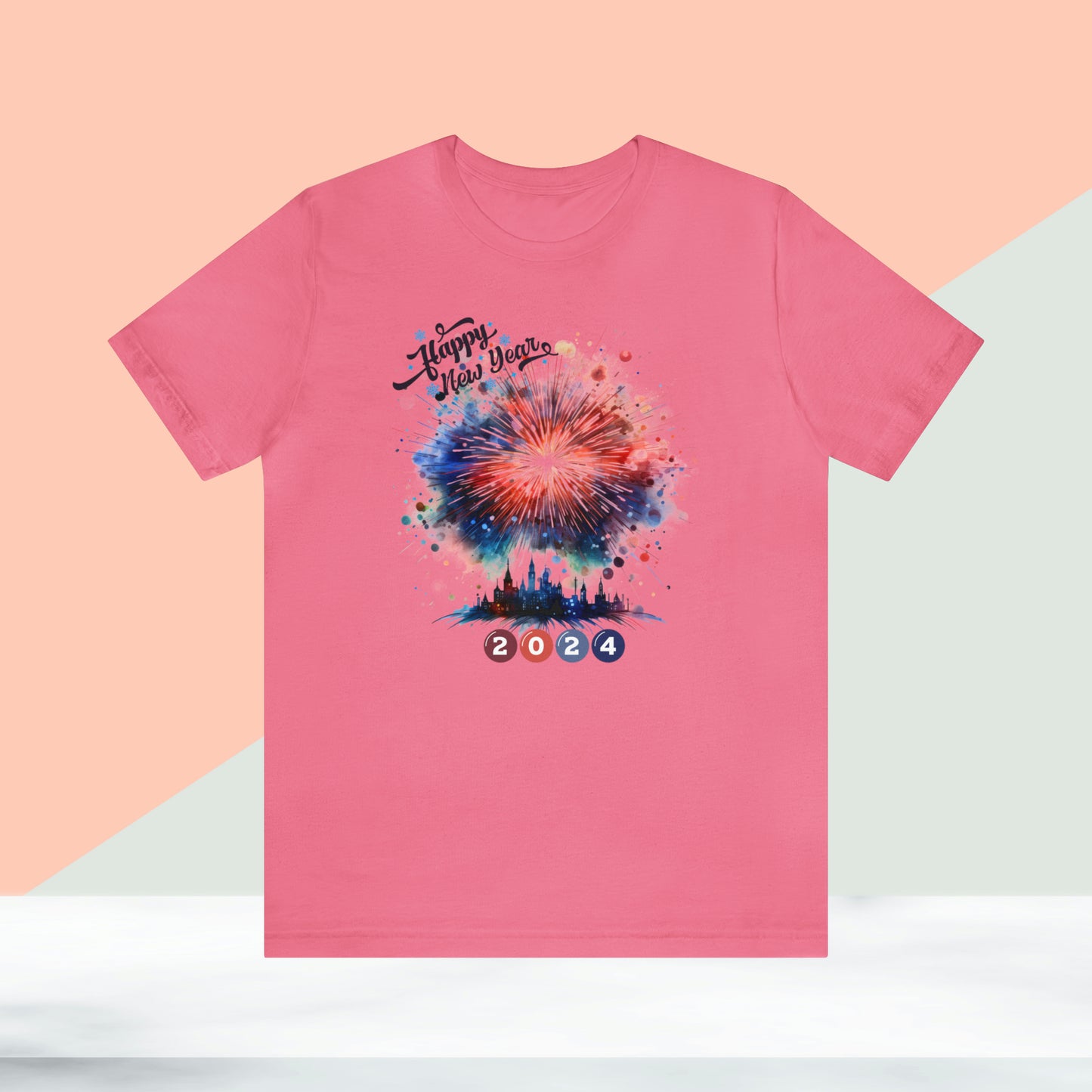 Happy New Year Unisex Jersey Short Sleeve Tee