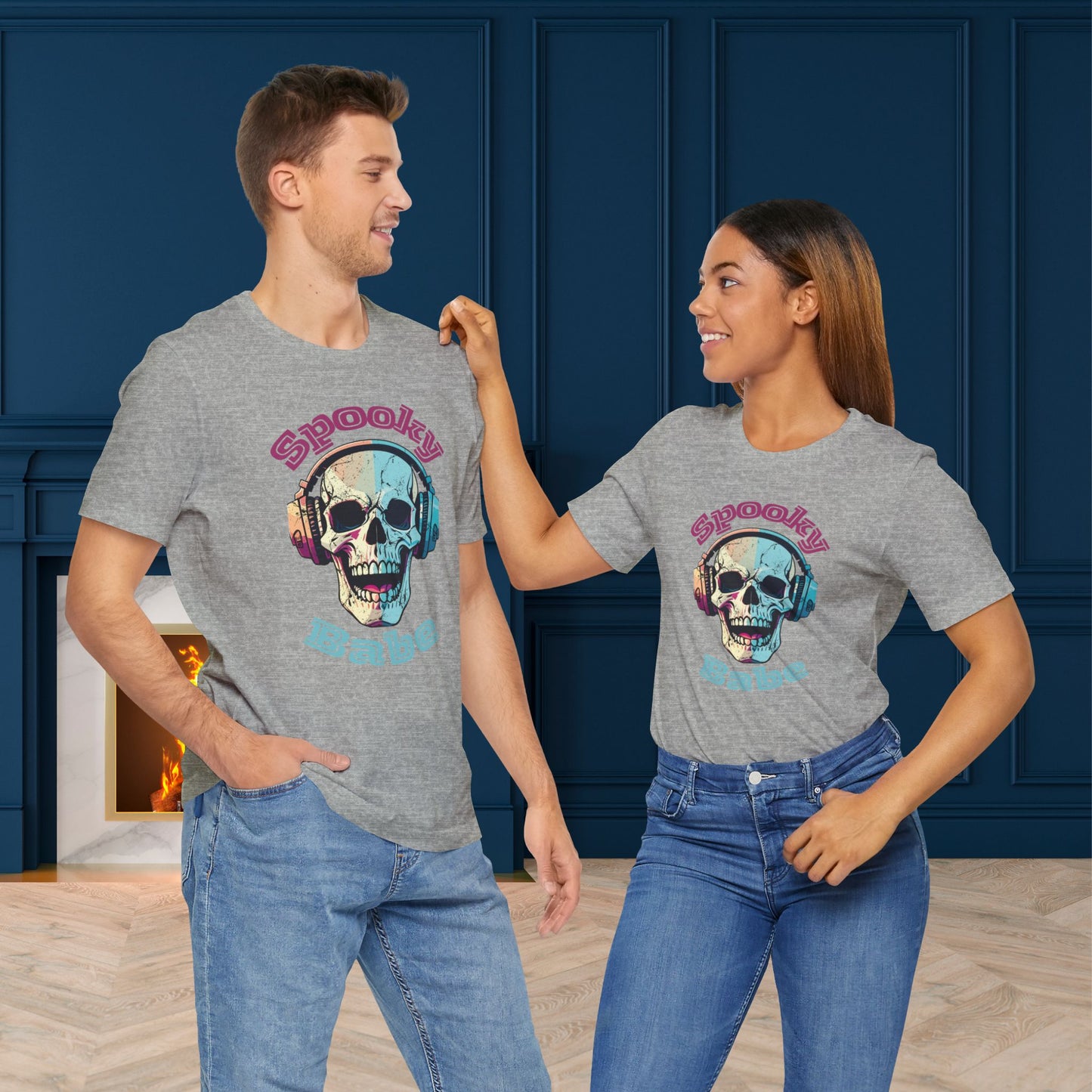 Spooky Babe Halloween T-shirt, Happy Halloween T-shirt, Trick Or Treat T-shirt, Halloween T-shirt, Cool Halloween T-shirt, Spooky T-shirt,