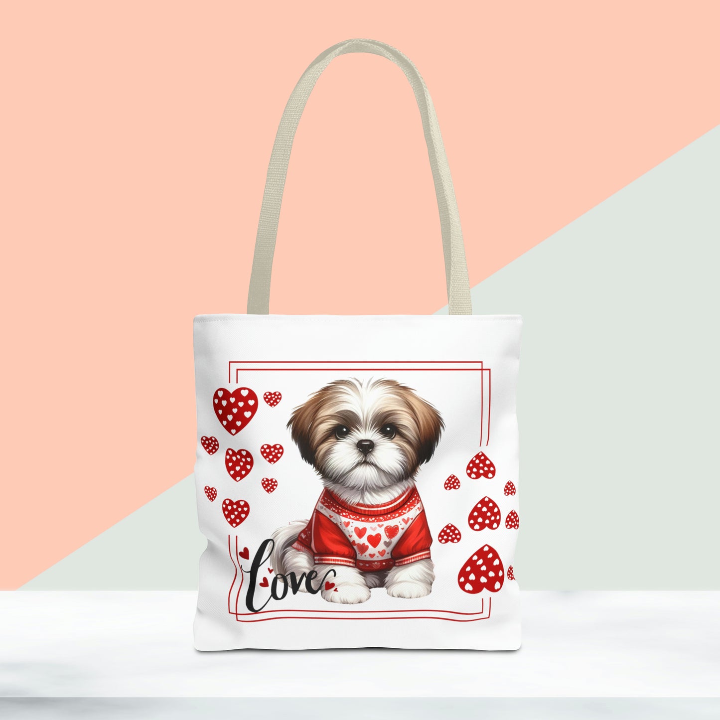 Happy Valentines Day Tote Bag