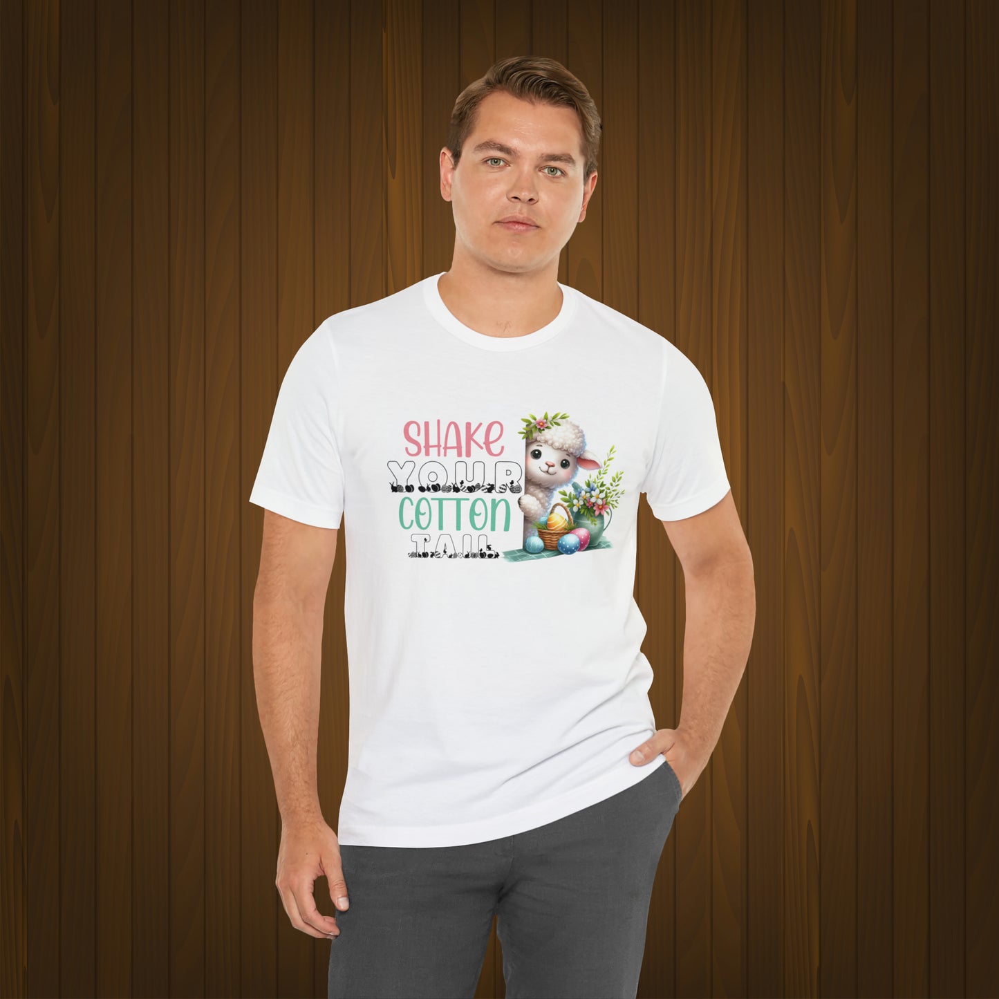 Shake Your Cotton Tail Unisex Jersey Short Sleeve Tee