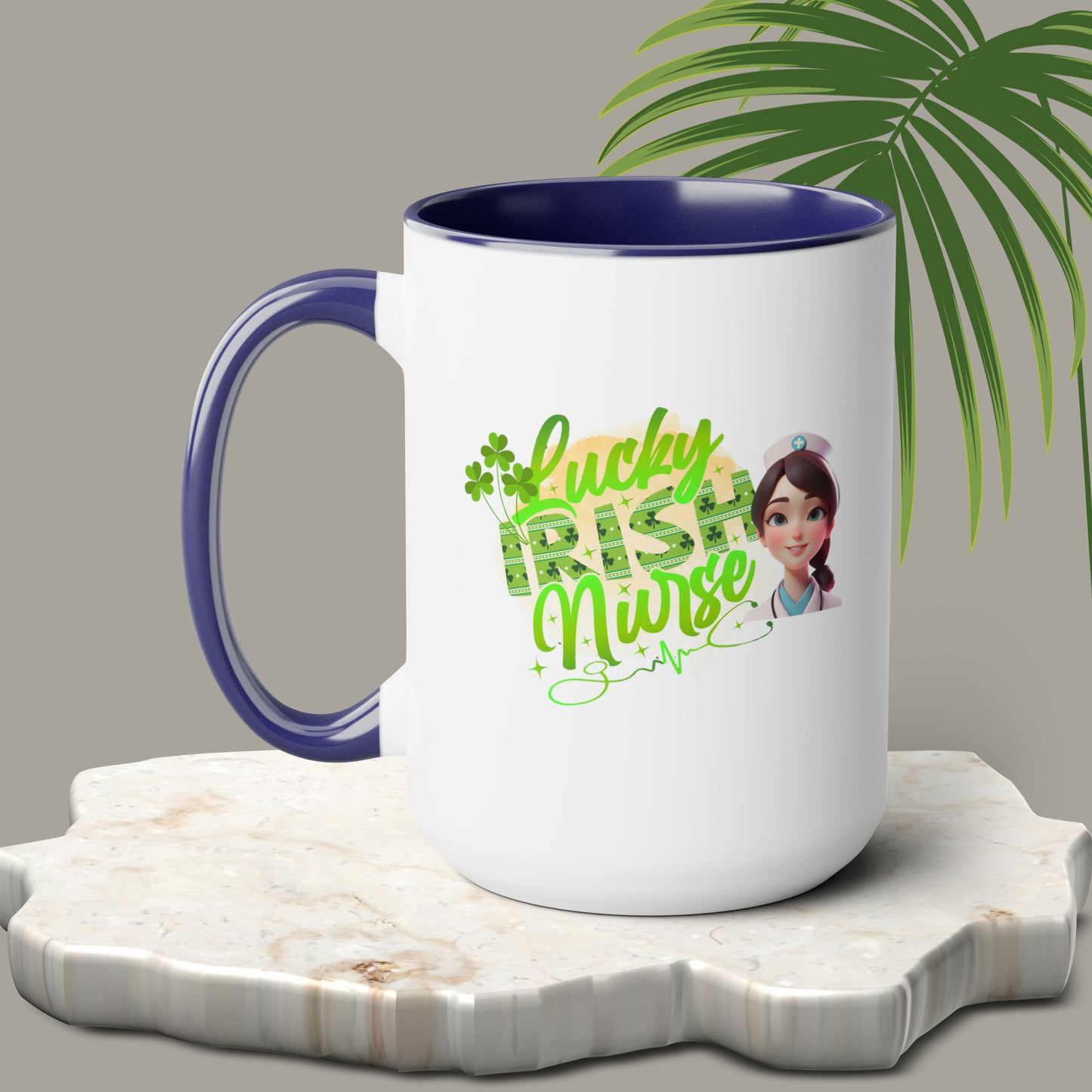 St Patrick's Day two-Tone Coffee Mugs, 15oz