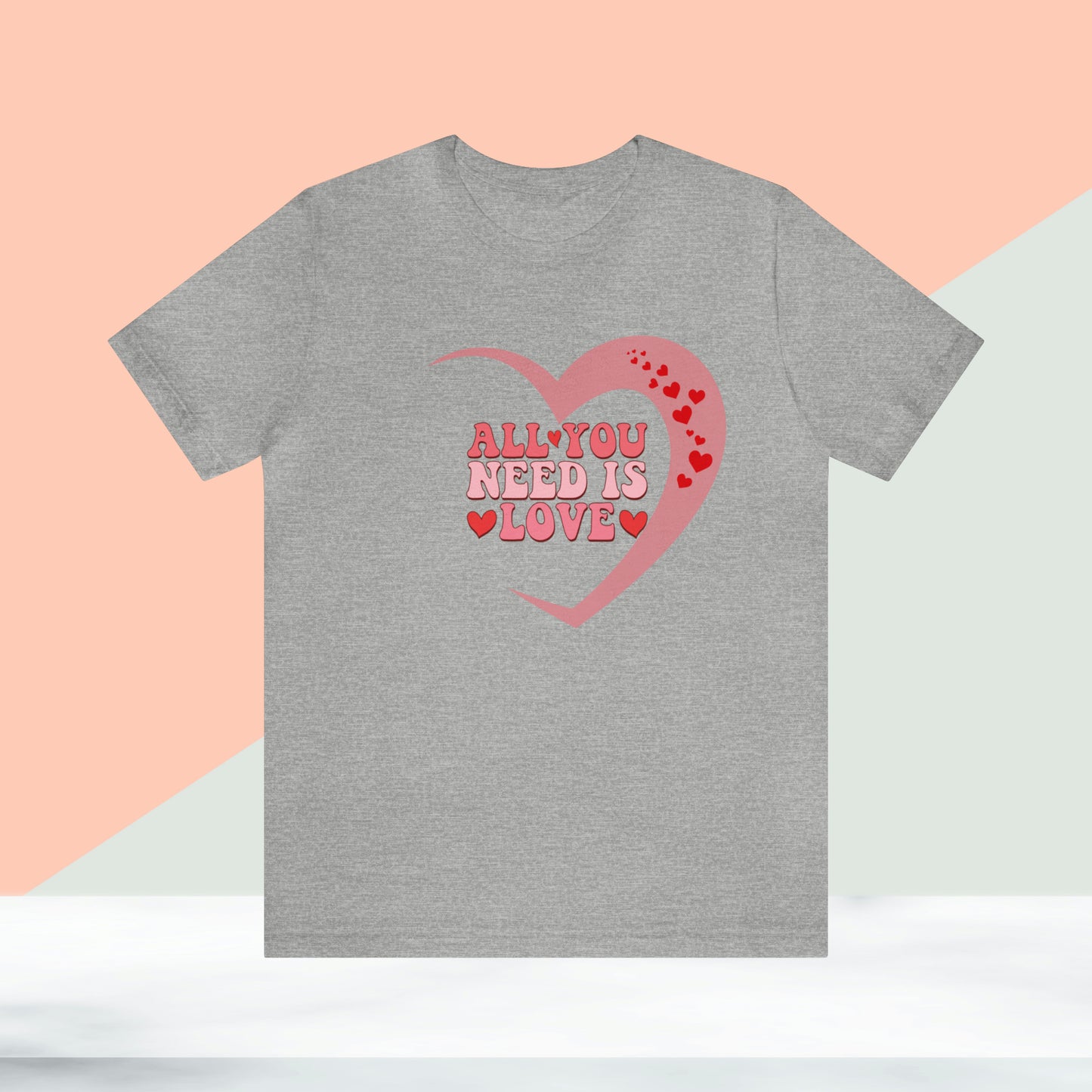 Happy valentines day Unisex Jersey Short Sleeve Tee