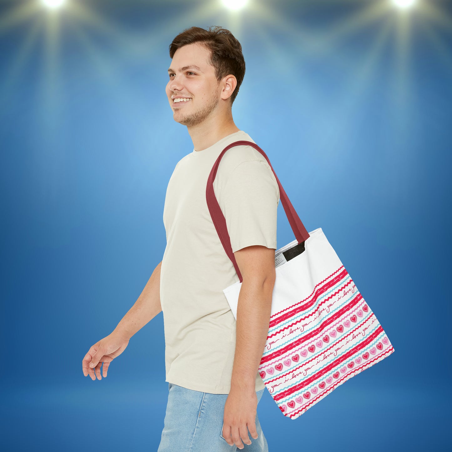 Happy Valentines Day Tote Bag