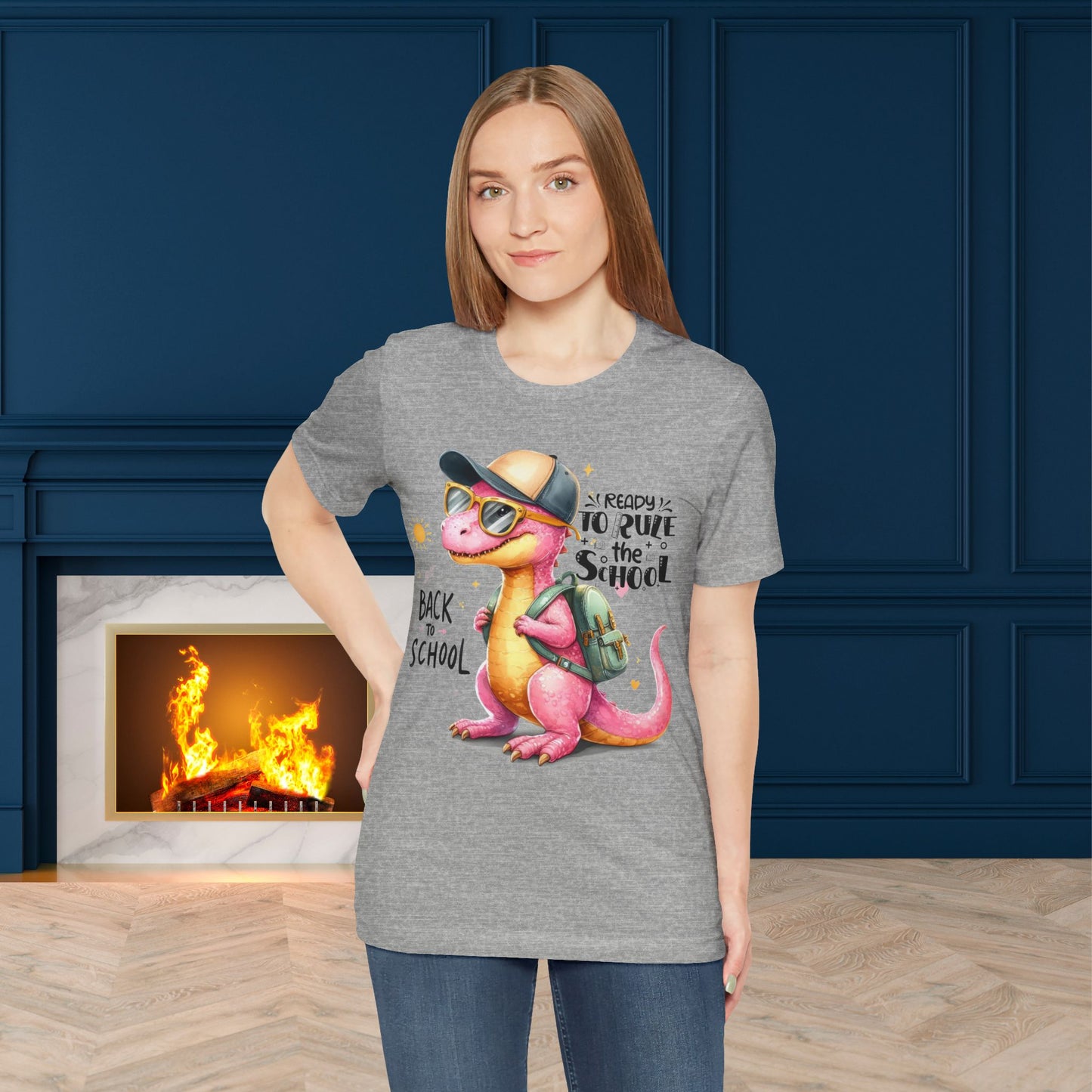 Ready To Rule The School T-shirt, Back To School T-Shirt, Teacher Back To school unisex jersey short sleeve.First Day Vibes T-Shirt.