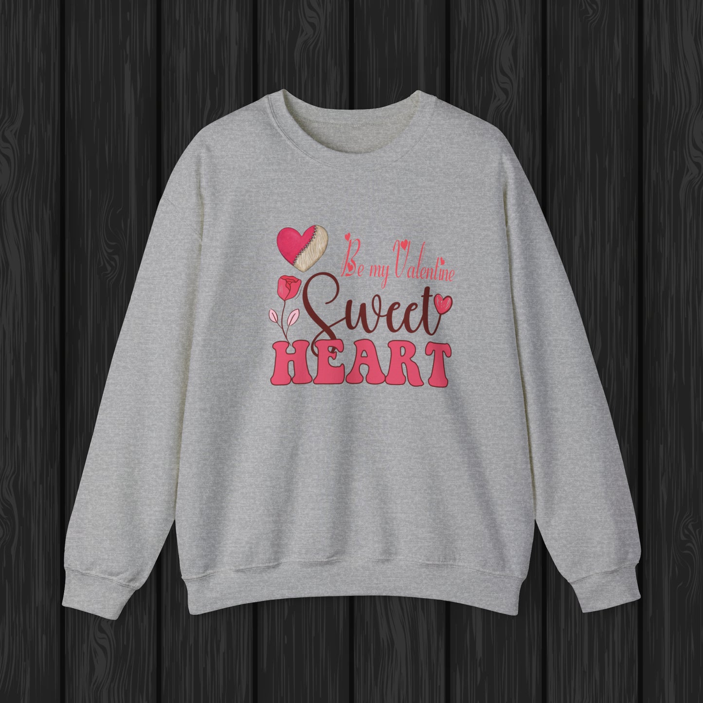 Happy valentines day Unisex Heavy Blend™ Crewneck Sweatshirt