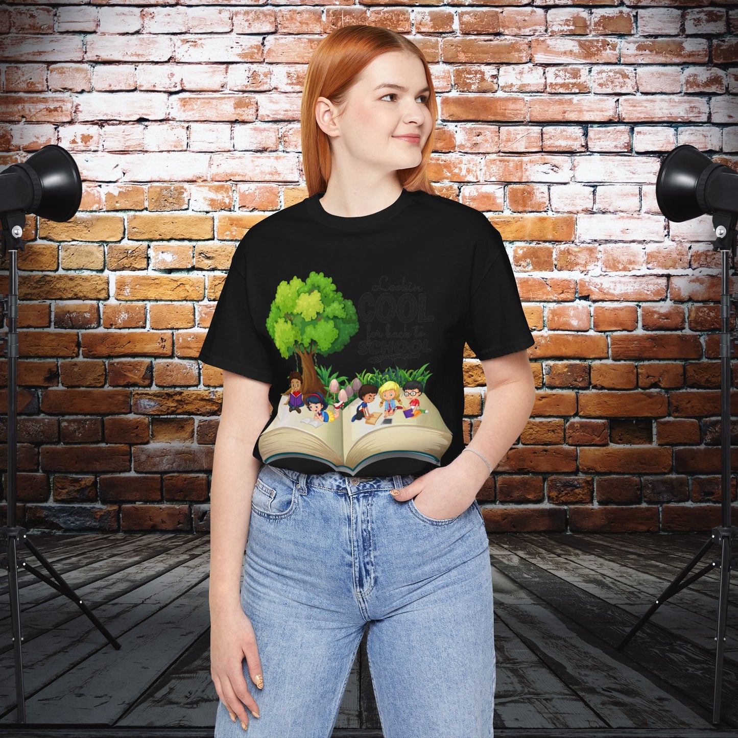 Looking Cool For BackTo School T-Shirt, Hello Teacher T-Shirt, Back To School T-Shirt, Teach Love Inspire Teacher Shirt, Teacher Back To school unisex jersey short sleeve.First Day Vibes T-Shirt.