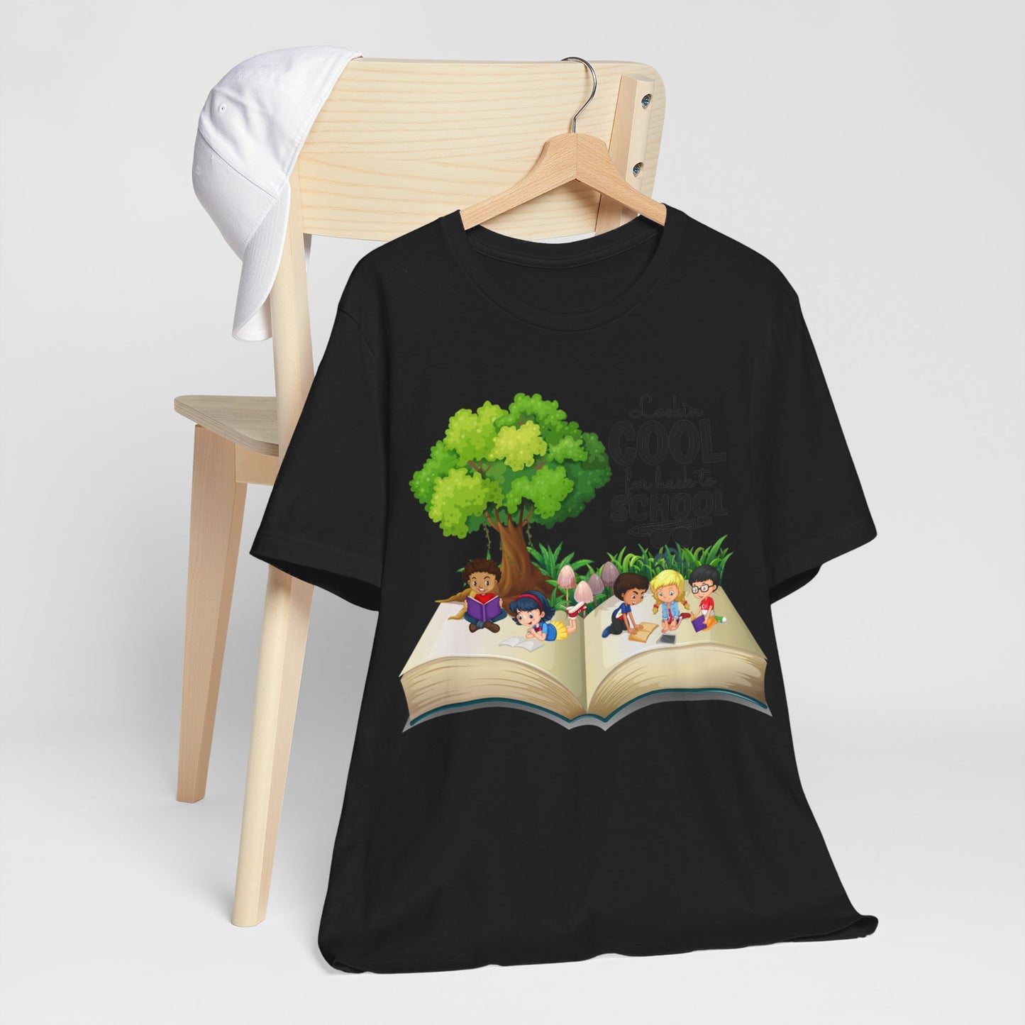 Looking Cool For BackTo School T-Shirt, Hello Teacher T-Shirt, Back To School T-Shirt, Teach Love Inspire Teacher Shirt, Teacher Back To school unisex jersey short sleeve.First Day Vibes T-Shirt.