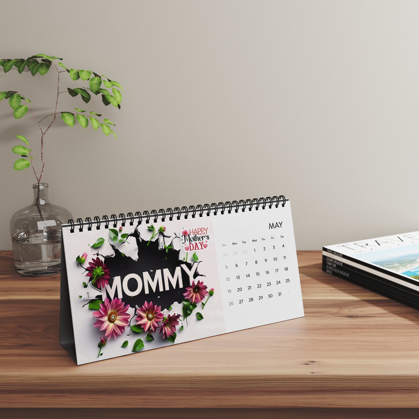 Desktop Calendar (2024 grid)