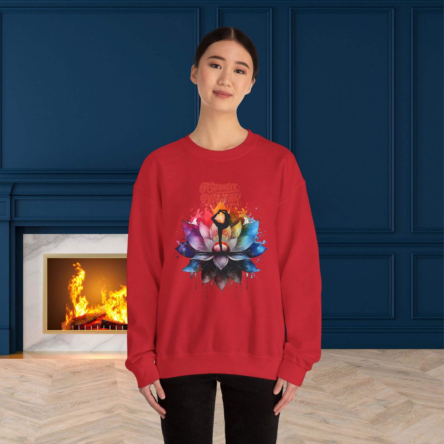 Yoga unisex heavy blend crewneck sweatshirt,Yoga workout Sweatshirt,Yoga lovers Sweatshirt, Yoga Instructor Gift, Gym Sweatshirt, Gift For Yoga lovers, Gift For Yogi.