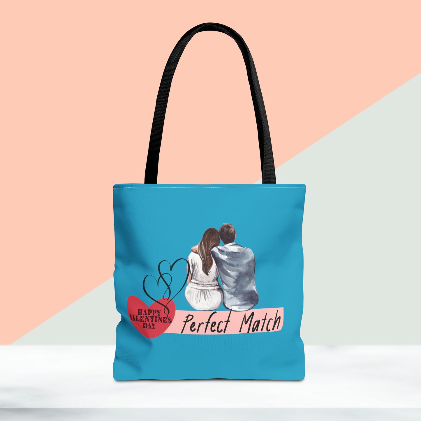 Happy Valentines Day Tote Bag