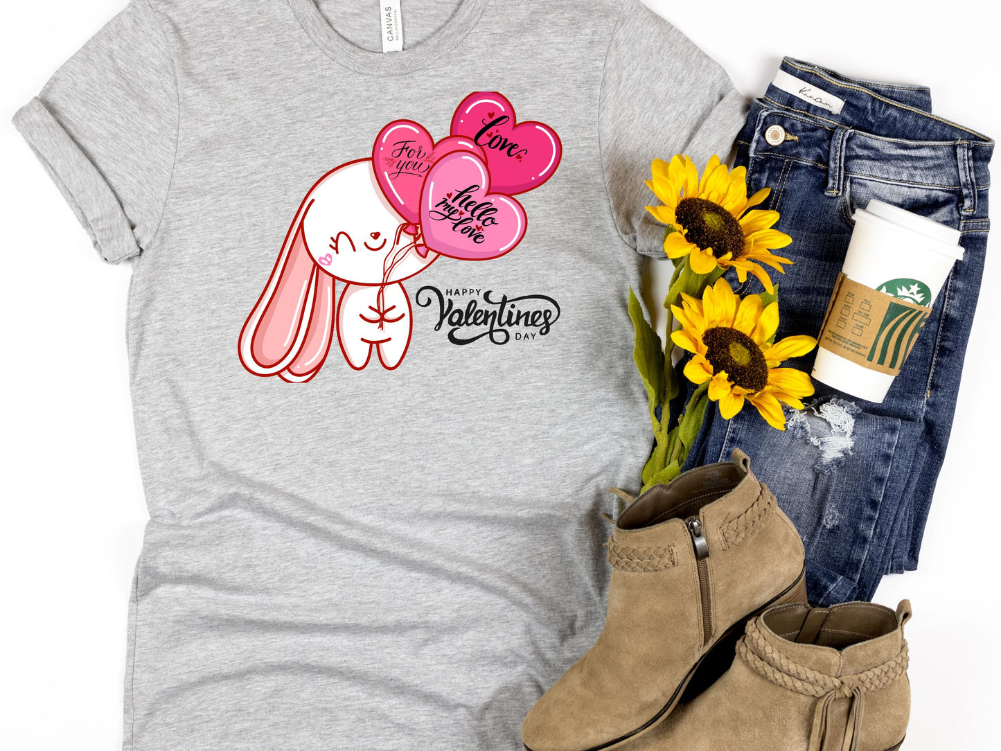 Happy valentines day Unisex Jersey Short Sleeve Tee