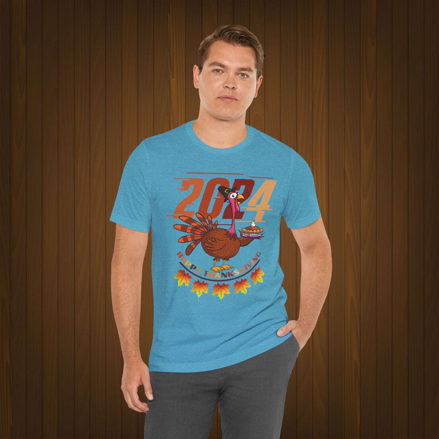 Thanksgiving T-shirt, Happy thanksgiving 2024 T-shirt, Thanksgiving Gift,Turkey Shirt, Family Thanksgiving, Holiday Outfit.