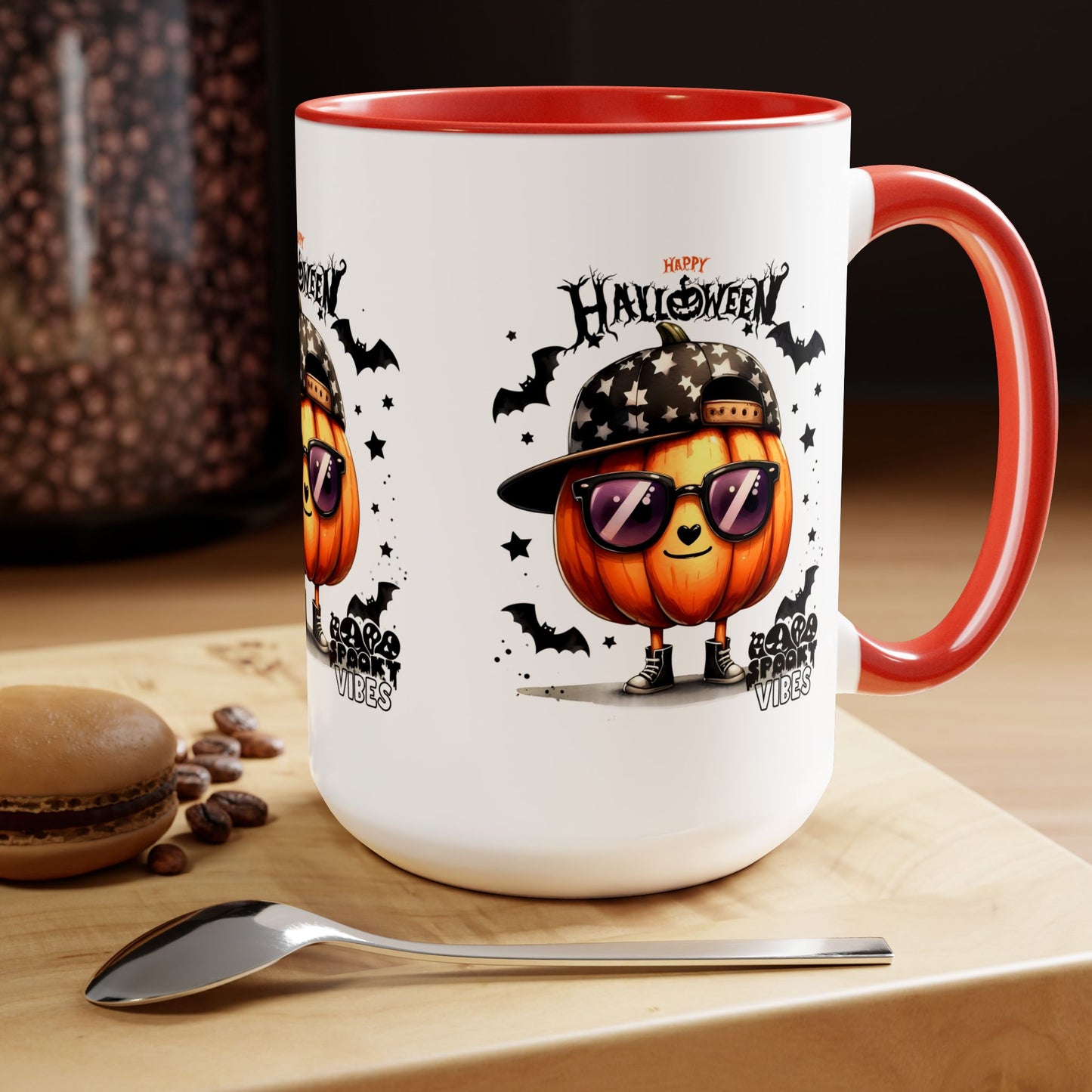 Happy Halloween Coffee Mug, Let's Go Halloween Coffee Mug, Trick or Treat Halloween Coffee Mug, Cute Skeleton Coffee Mug, Spooky Season Halloween Coffee Mug.