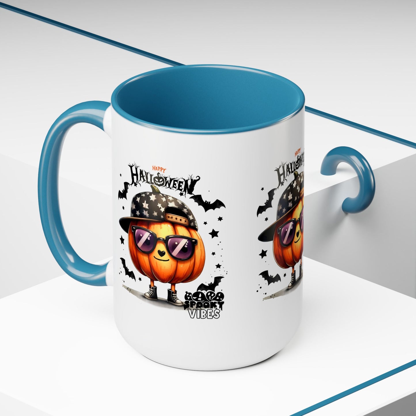 Happy Halloween Coffee Mug, Let's Go Halloween Coffee Mug, Trick or Treat Halloween Coffee Mug, Cute Skeleton Coffee Mug, Spooky Season Halloween Coffee Mug.